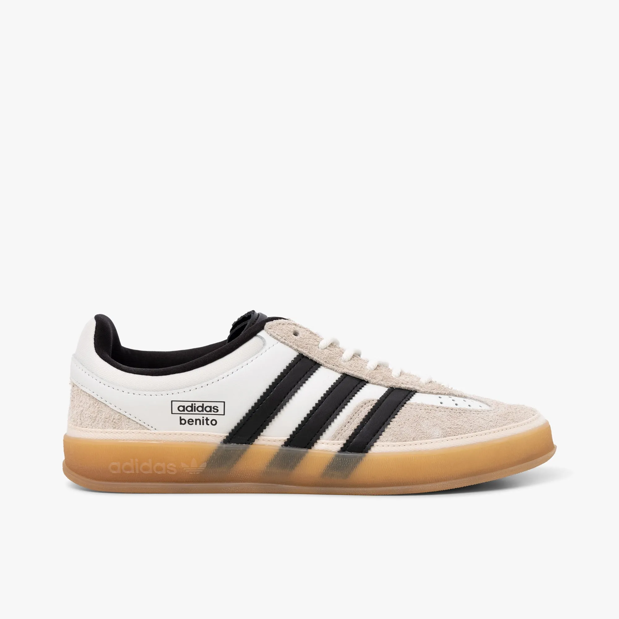 adidas Originals x Bad Bunny Gazelle Indoor Core White / Core Black - Gum sold by Livestock