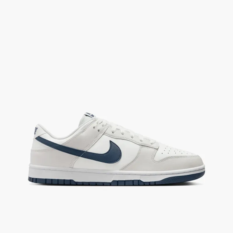 Nike Dunk Low Retro Summit White / Midnight Navy - Platinum Tint sold by Livestock