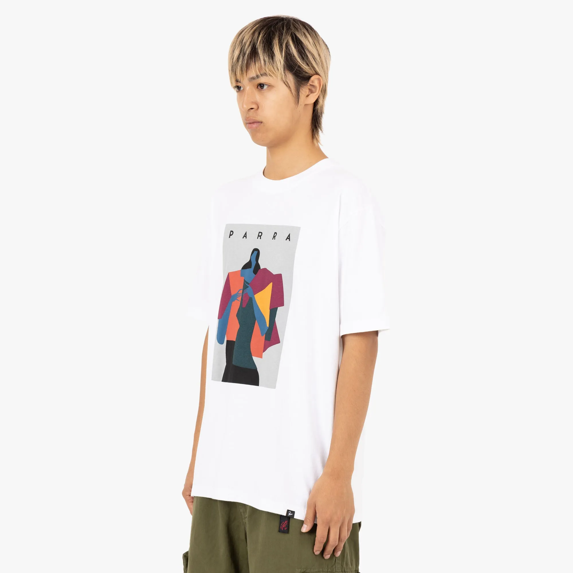 by Parra Horses T-shirt / White sold by Livestock product image thumbnail 2