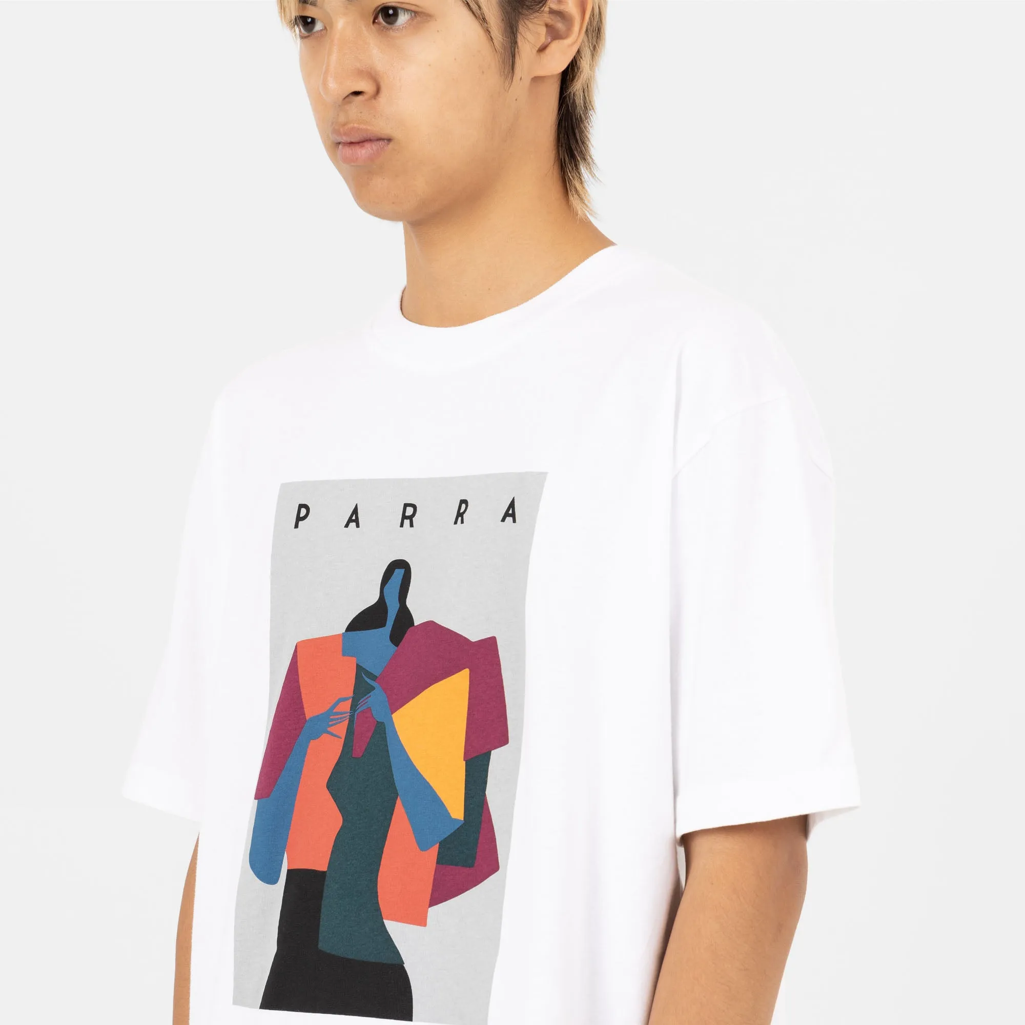 by Parra Horses T-shirt / White sold by Livestock product image thumbnail 5