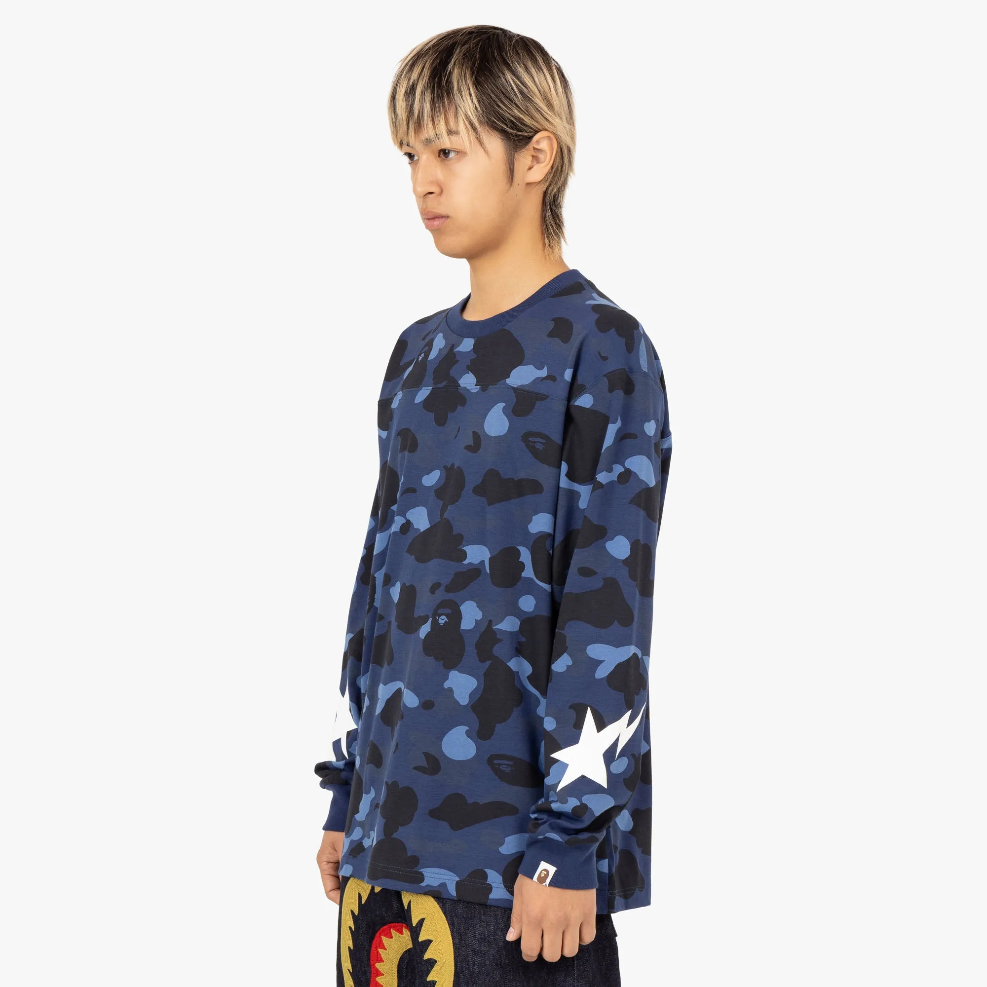 BAPE Color Camo Long Sleeve / Navy sold by Livestock product image thumbnail 2