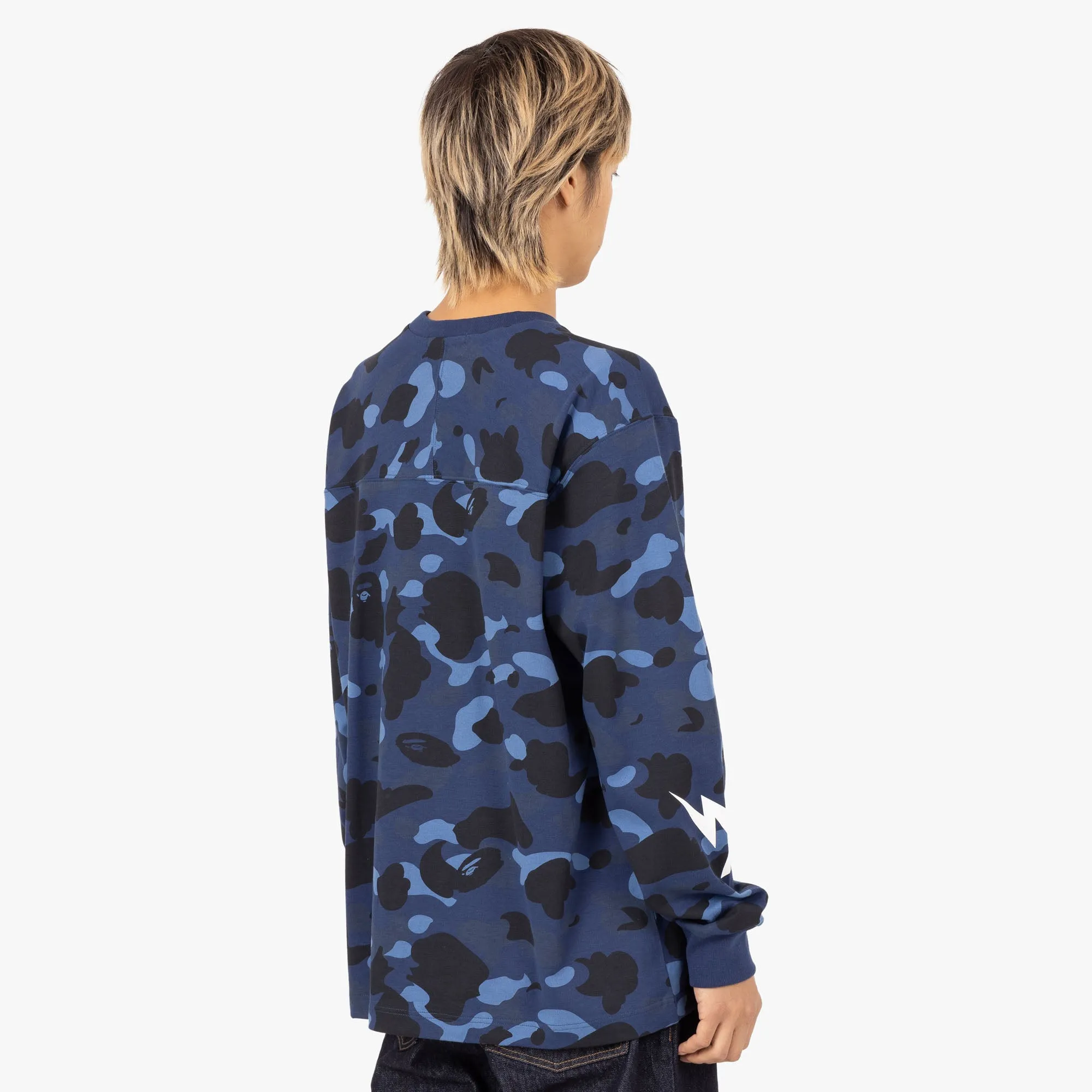 BAPE Color Camo Long Sleeve / Navy sold by Livestock product image thumbnail 3