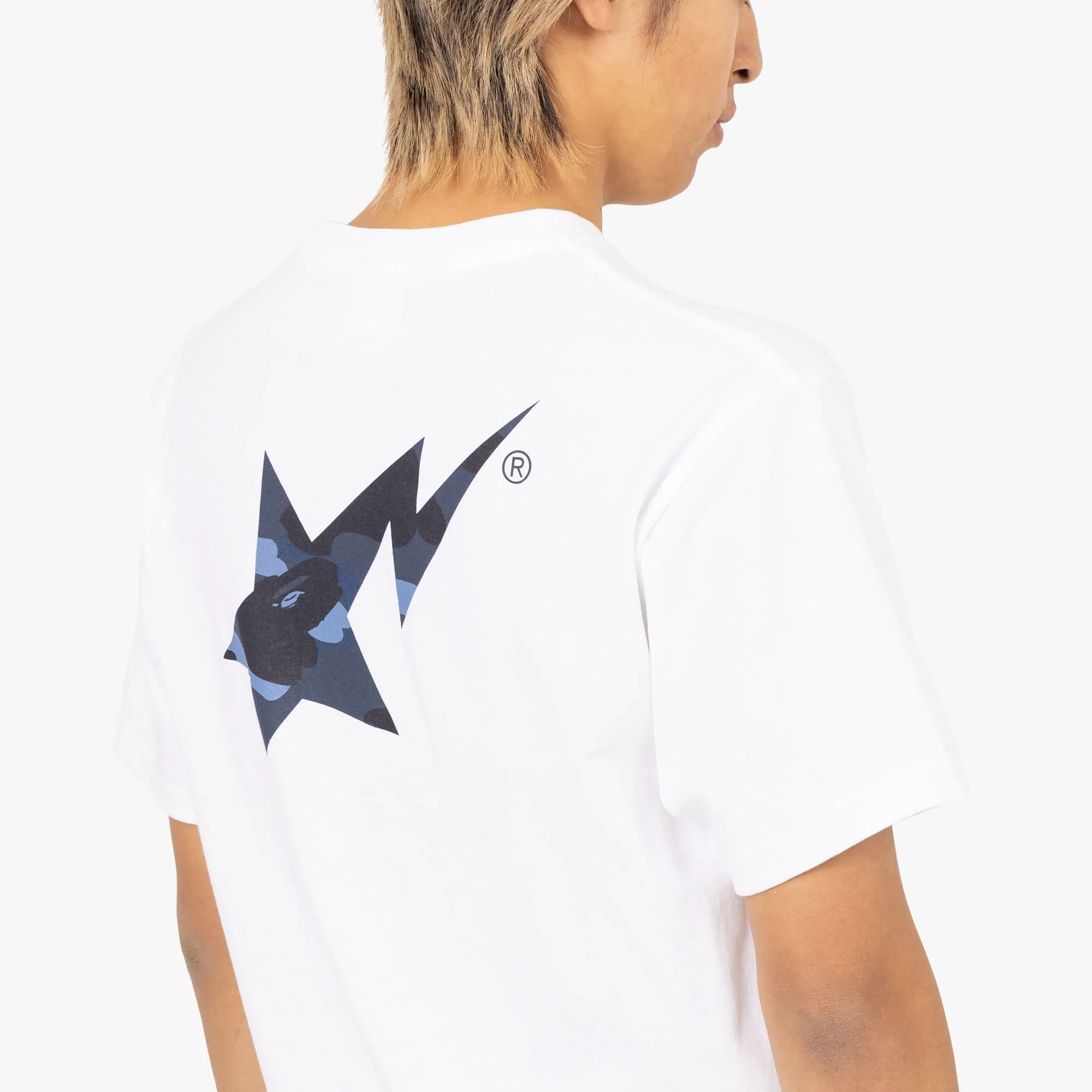 BAPE Color Camo Bape Sta Logo T-shirt / White sold by Livestock product image thumbnail 5