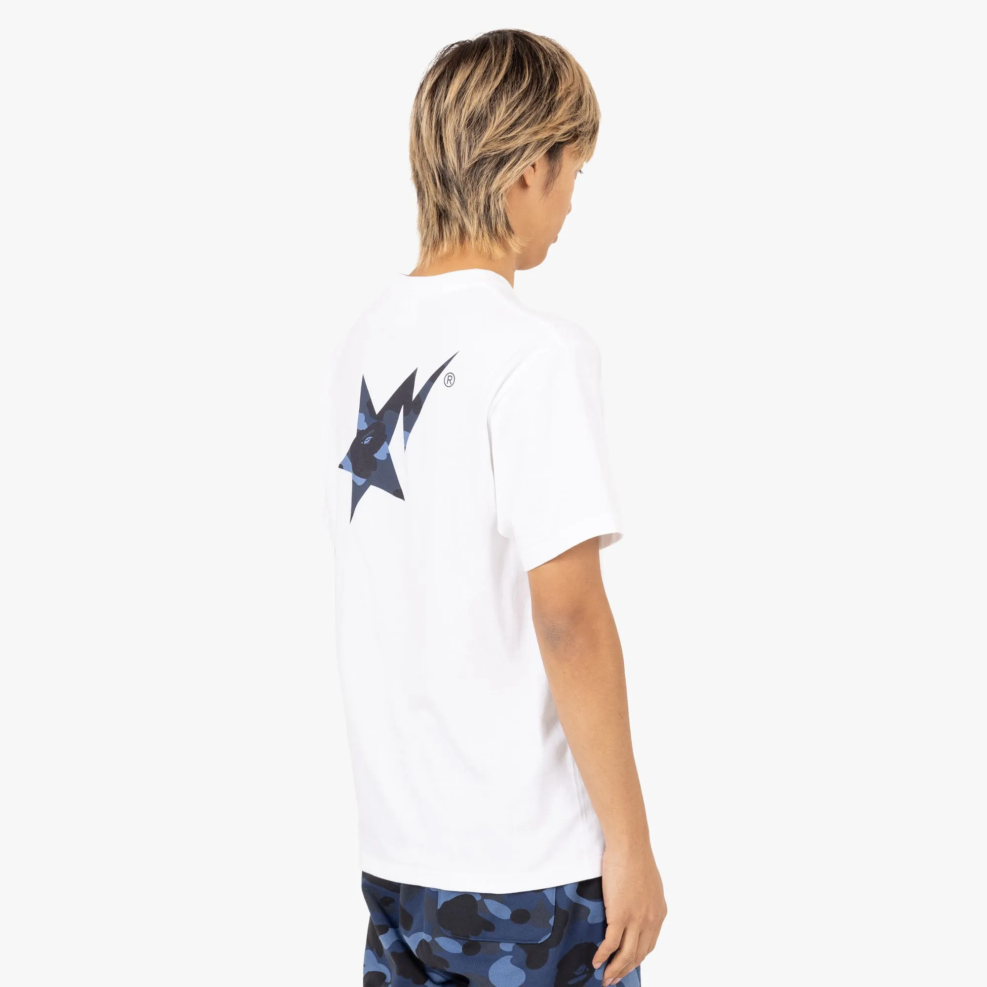 BAPE Color Camo Bape Sta Logo T-shirt / White sold by Livestock product image thumbnail 3