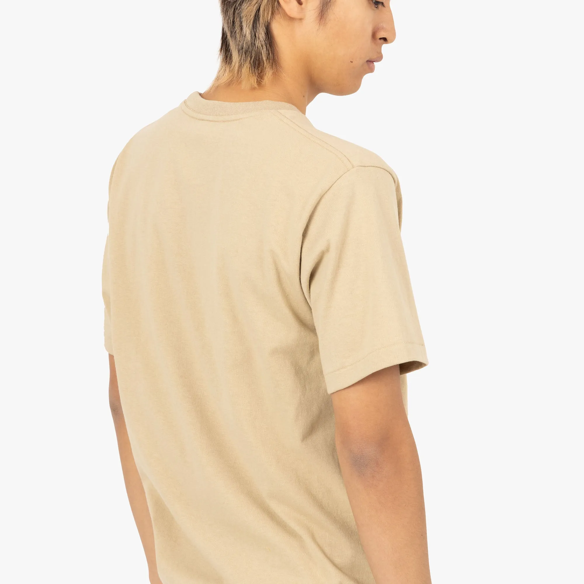 BAPE College T-shirt / Beige sold by Livestock product image thumbnail 5