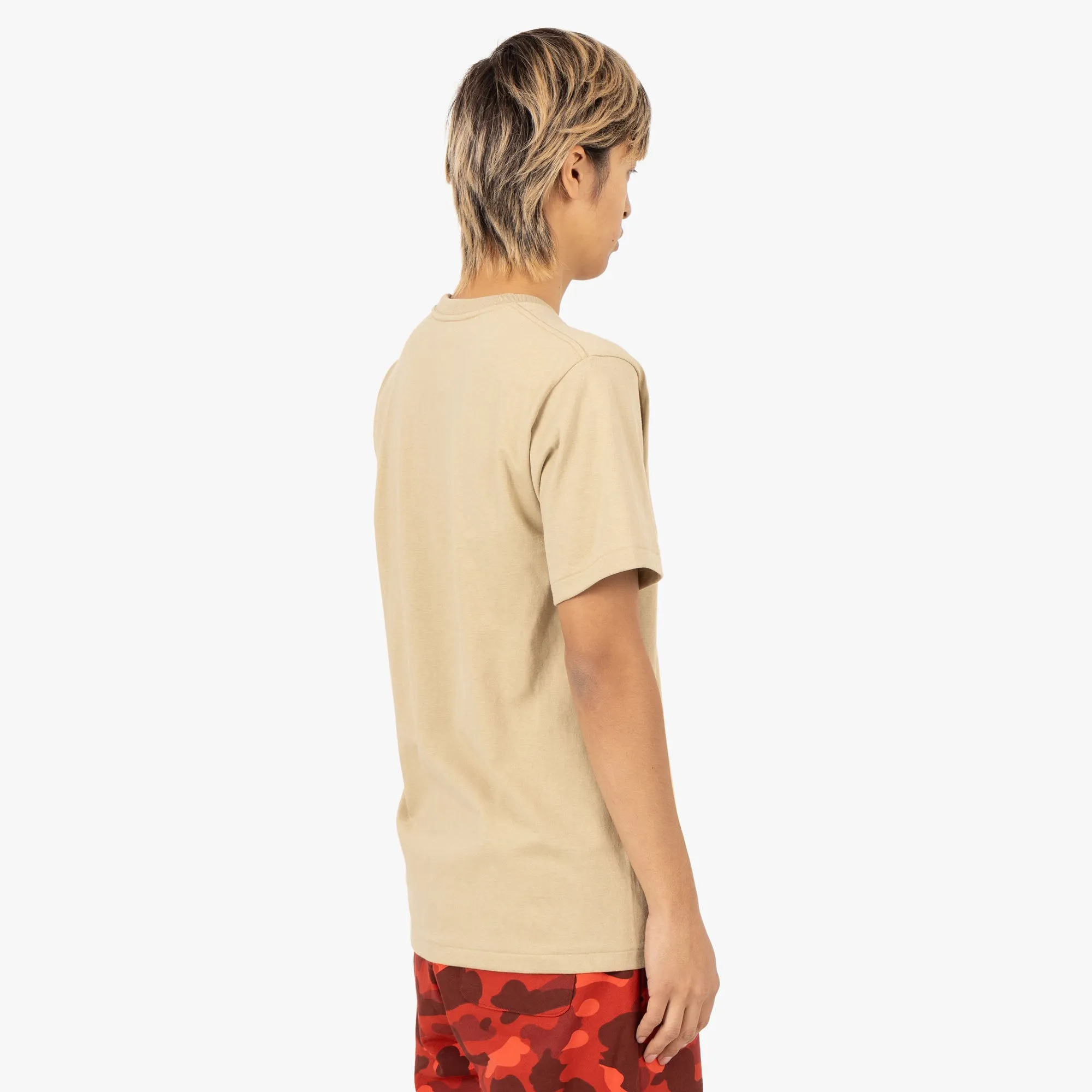 BAPE College T-shirt / Beige sold by Livestock product image thumbnail 3