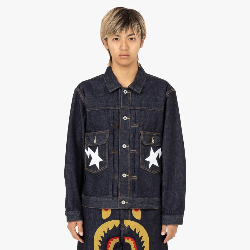 Bape Sta Denim Jacket Type-02 / Indigo sold by Livestock