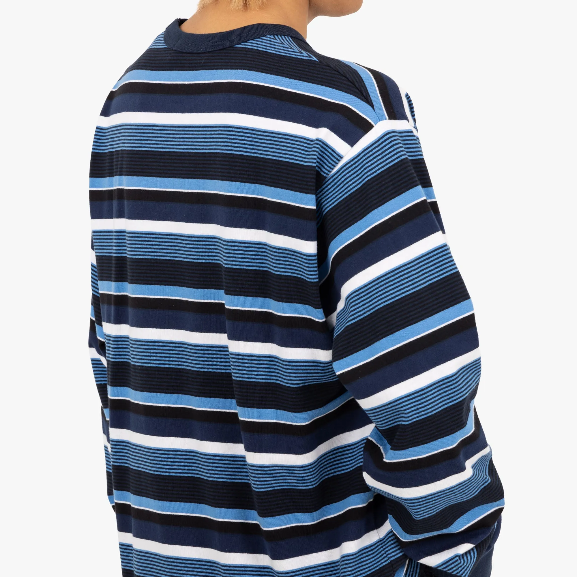 BAPE Head One Point Hoop Long Sleeve / Navy sold by Livestock product image thumbnail 5