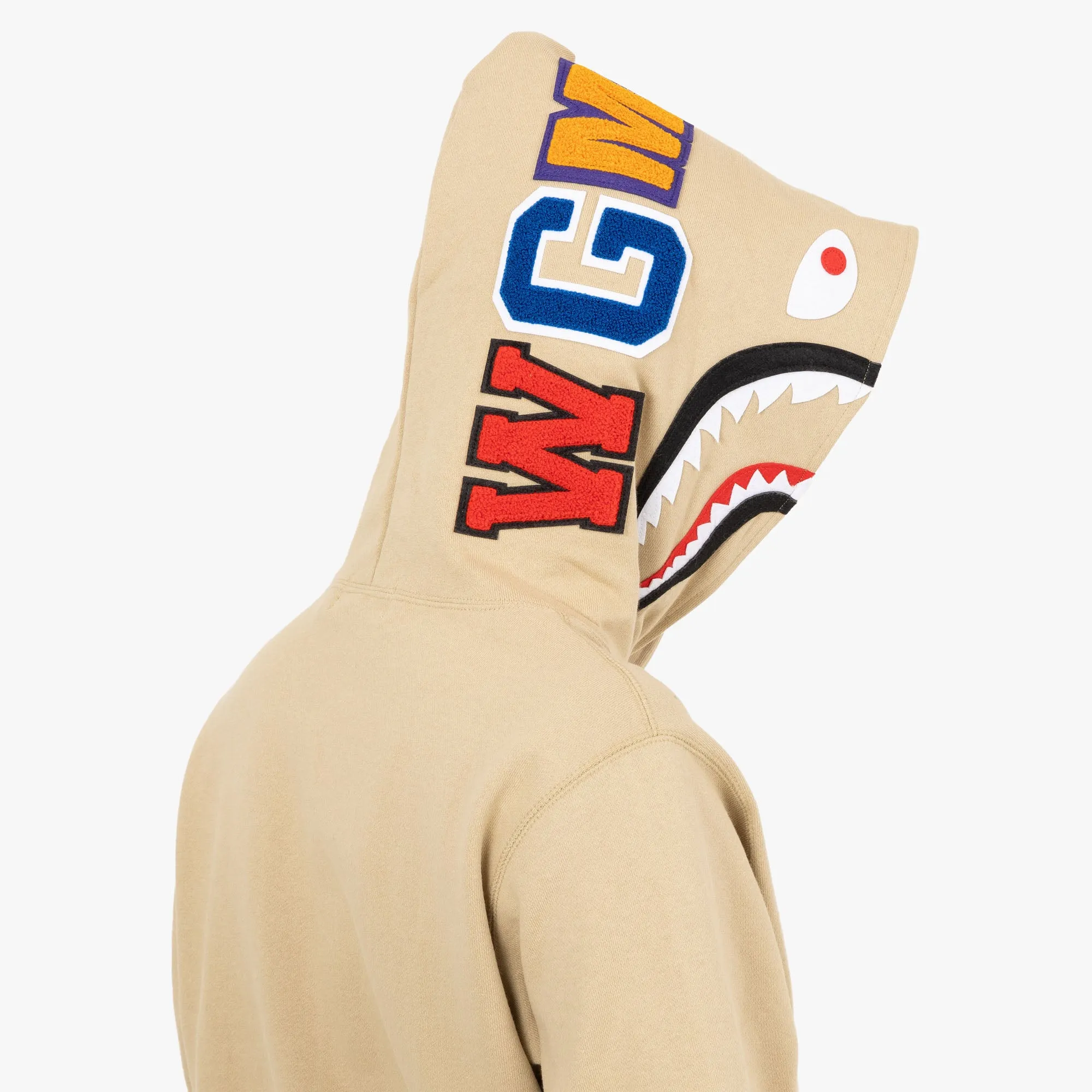 BAPE Shark Pullover Hoodie / Beige sold by Livestock product image thumbnail 5