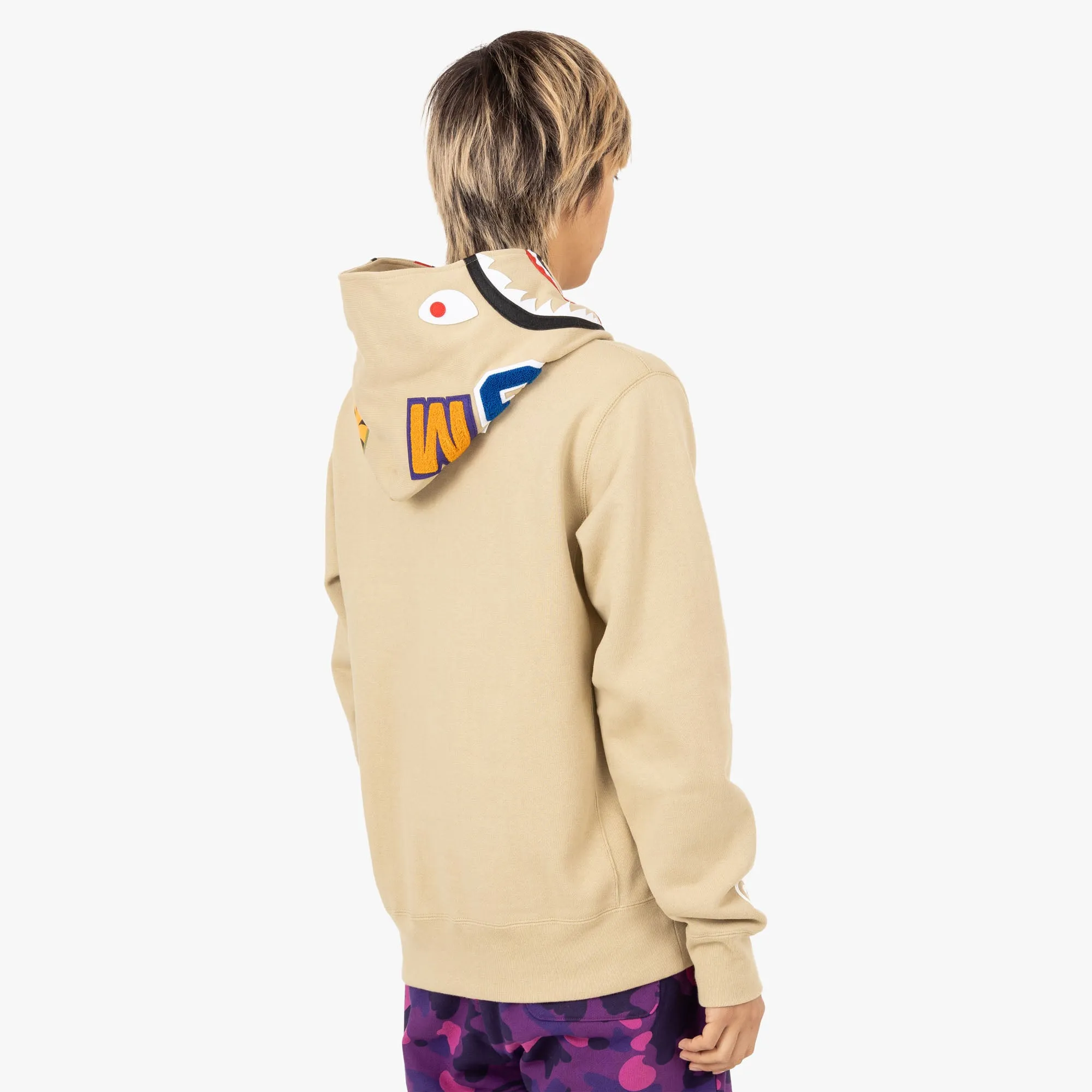 BAPE Shark Pullover Hoodie / Beige sold by Livestock product image thumbnail 3