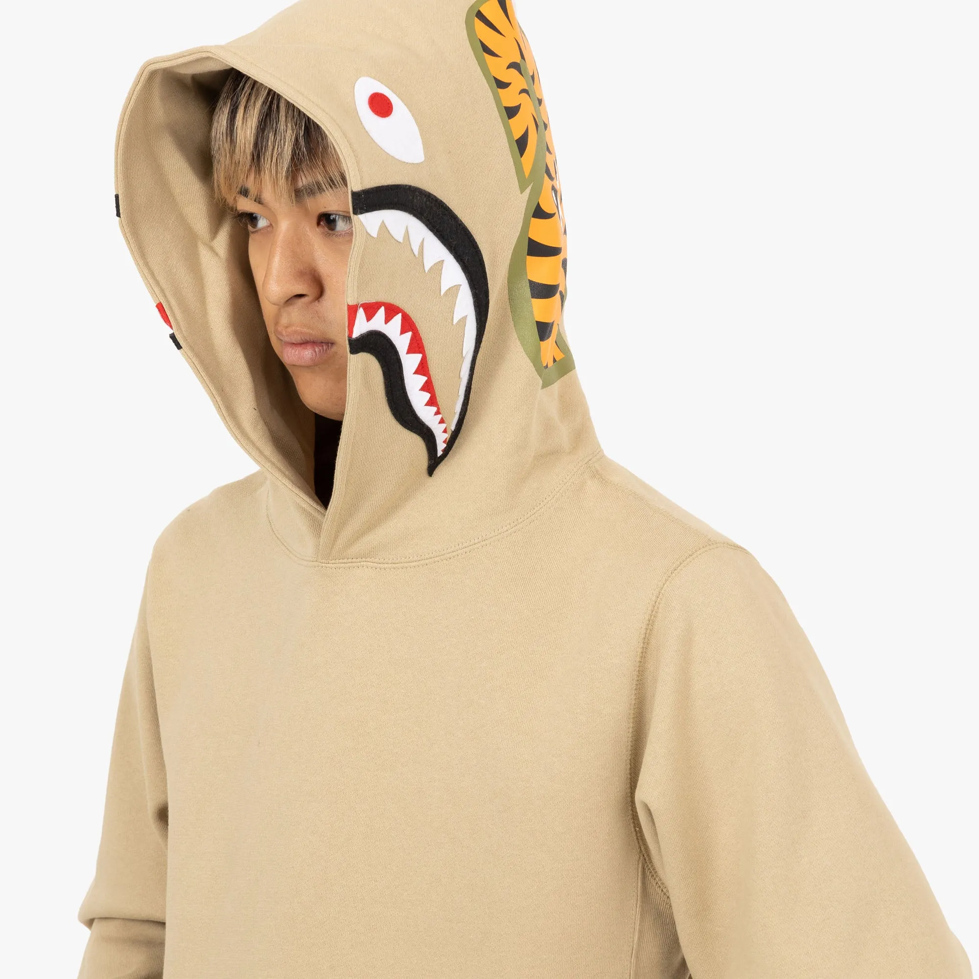 BAPE Shark Pullover Hoodie / Beige sold by Livestock product image thumbnail 4