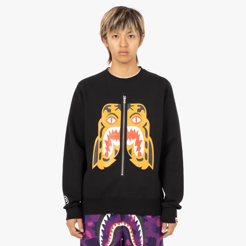 BAPE Tiger Crewneck / Black sold by Livestock