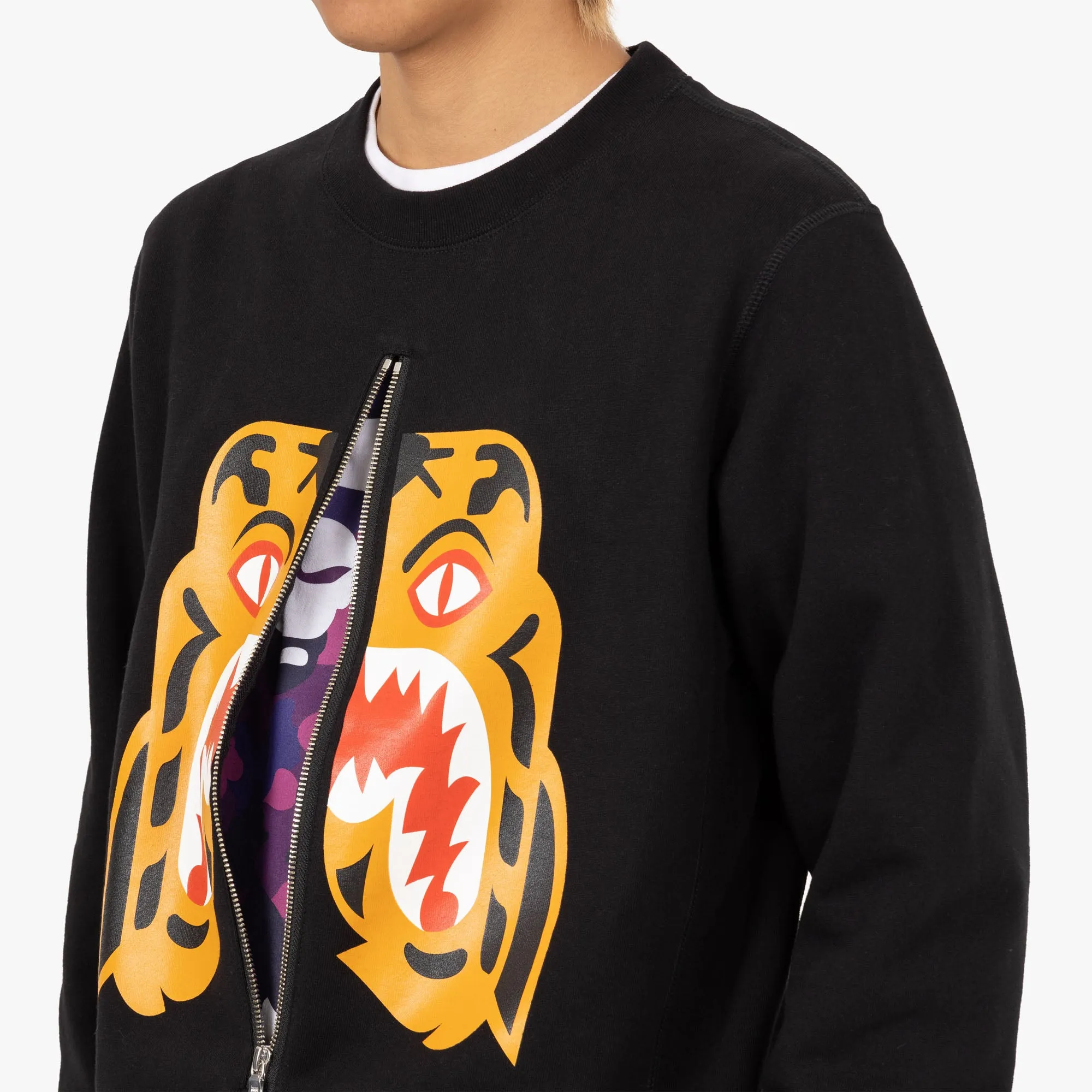 BAPE Tiger Crewneck / Black sold by Livestock product image thumbnail 4
