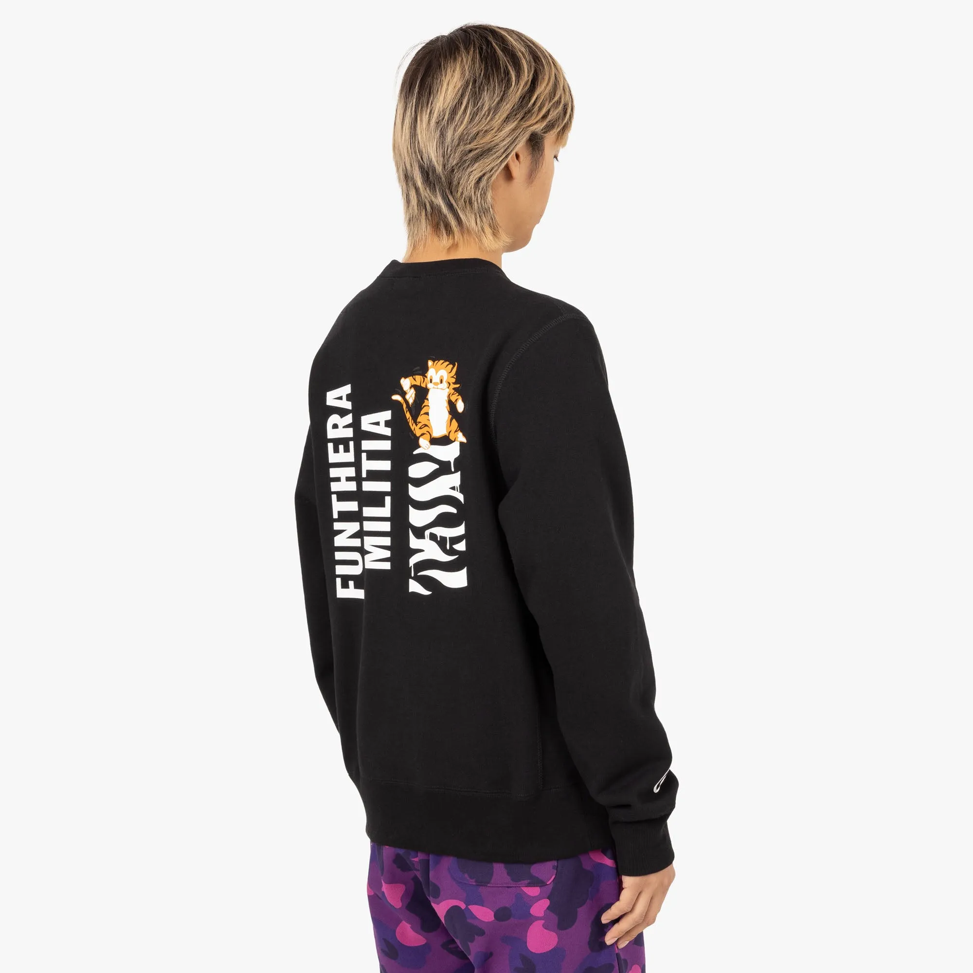 BAPE Tiger Crewneck / Black sold by Livestock product image thumbnail 3