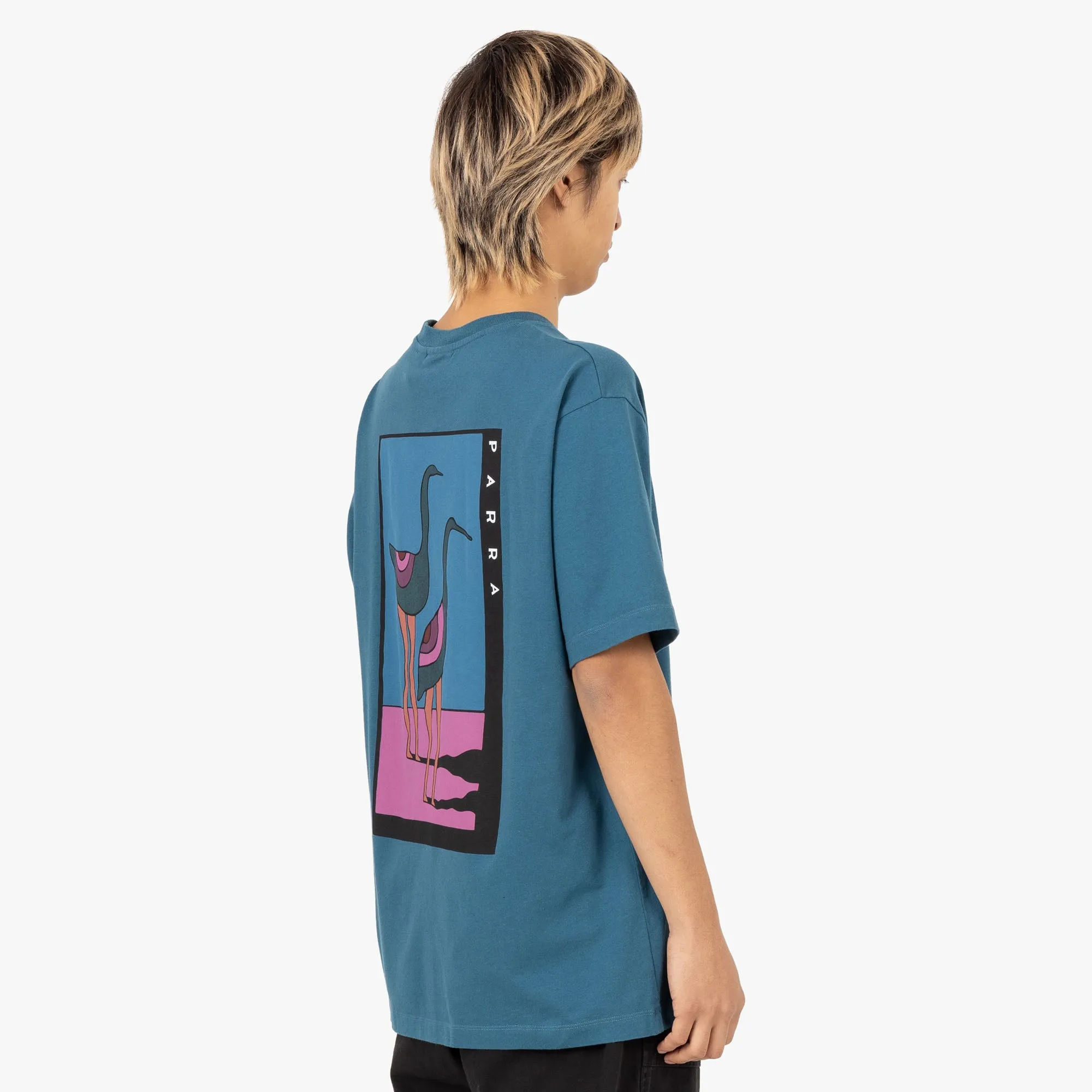by Parra The Stand Off T-Shirt / Deep Sea Green sold by Livestock product image thumbnail 3