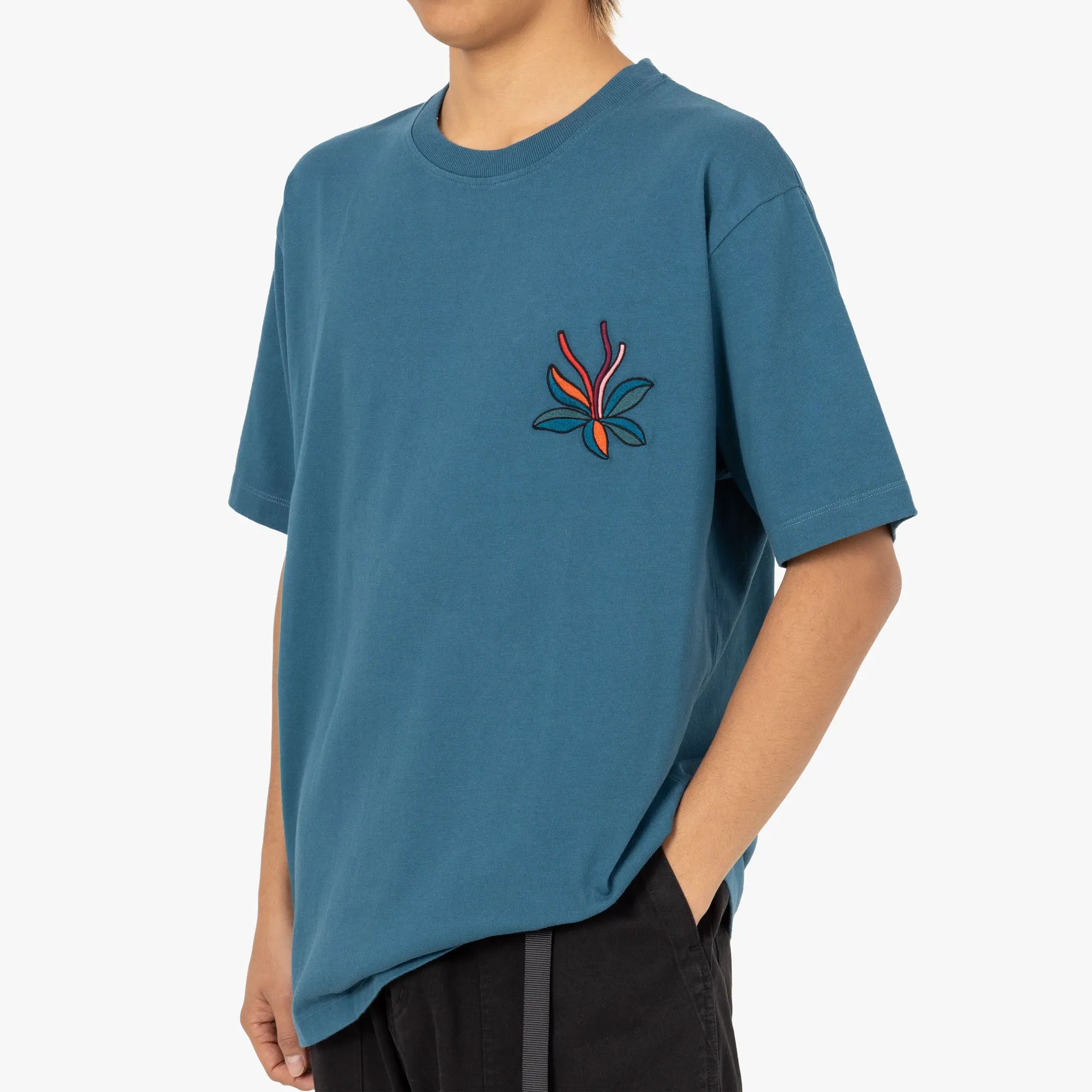 by Parra The Stand Off T-Shirt / Deep Sea Green sold by Livestock product image thumbnail 4