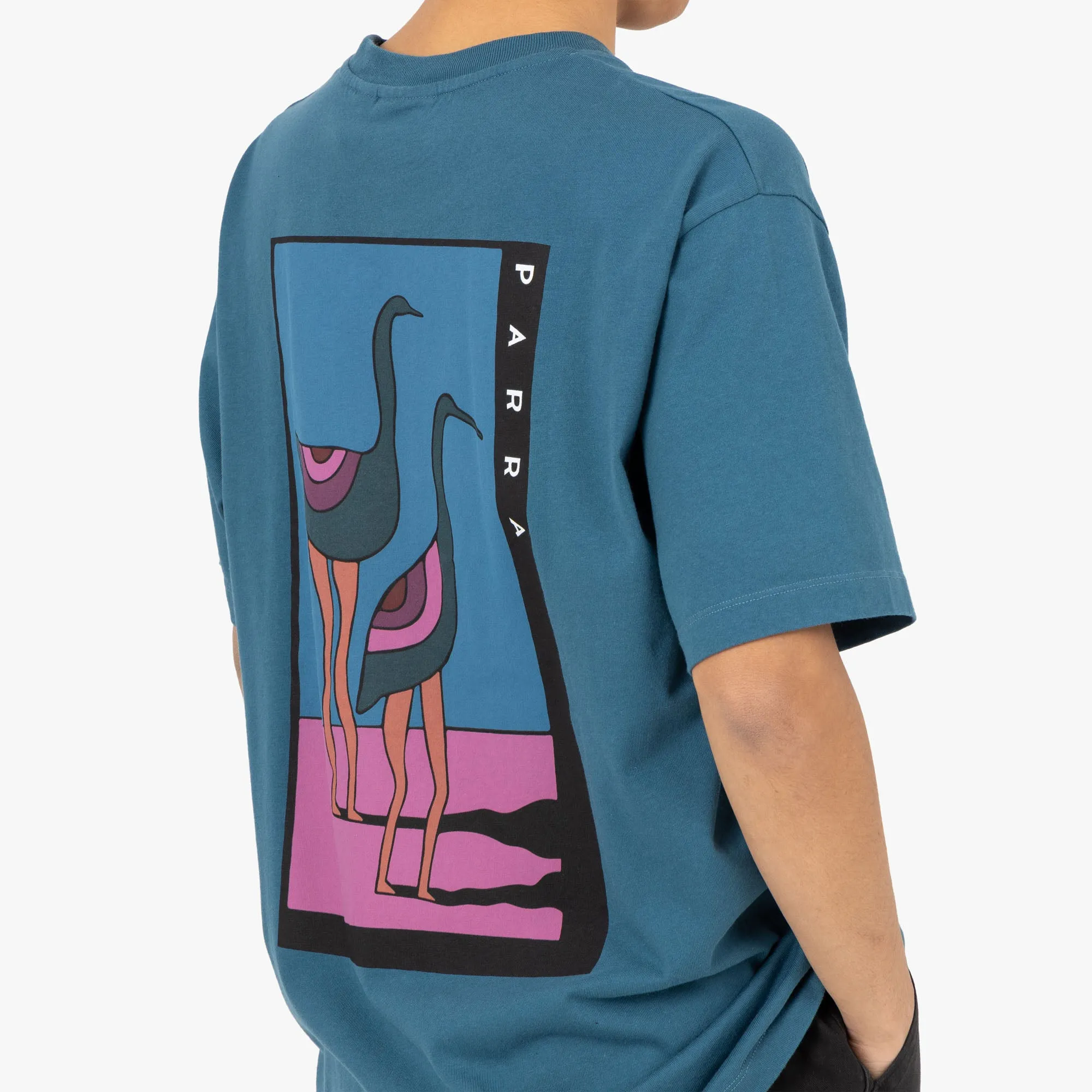 by Parra The Stand Off T-Shirt / Deep Sea Green sold by Livestock product image thumbnail 5