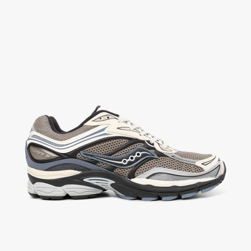 Saucony ProGrid Omni 9 Gravel / Caviar sold by Livestock