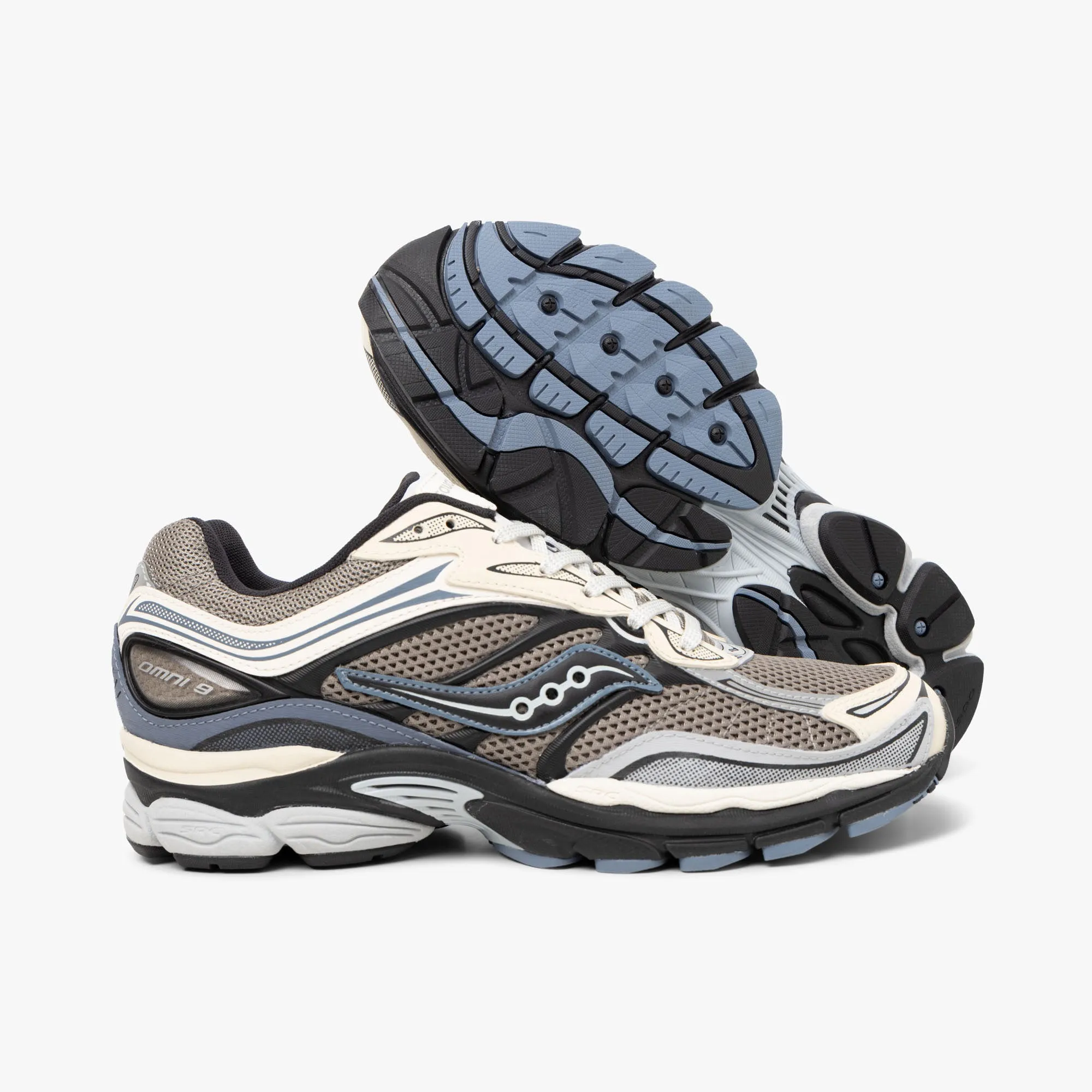 Saucony ProGrid Omni 9 Gravel / Caviar sold by Livestock product image thumbnail 2