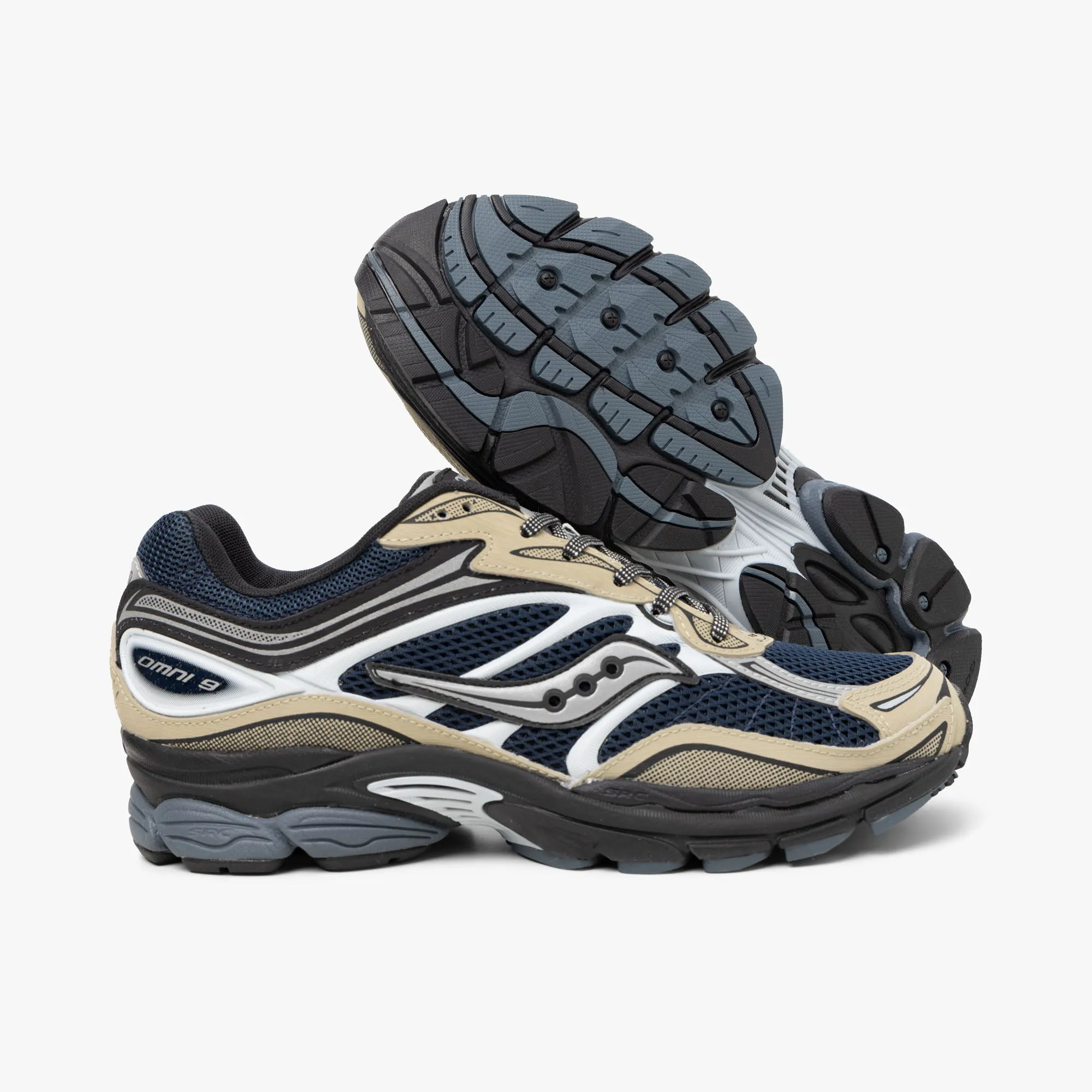 Saucony ProGrid Omni 9 Blue / Brass sold by Livestock product image thumbnail 2