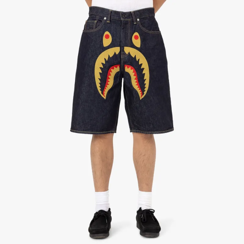Bape Shark Denim Shorts / Indigo made by Livestock