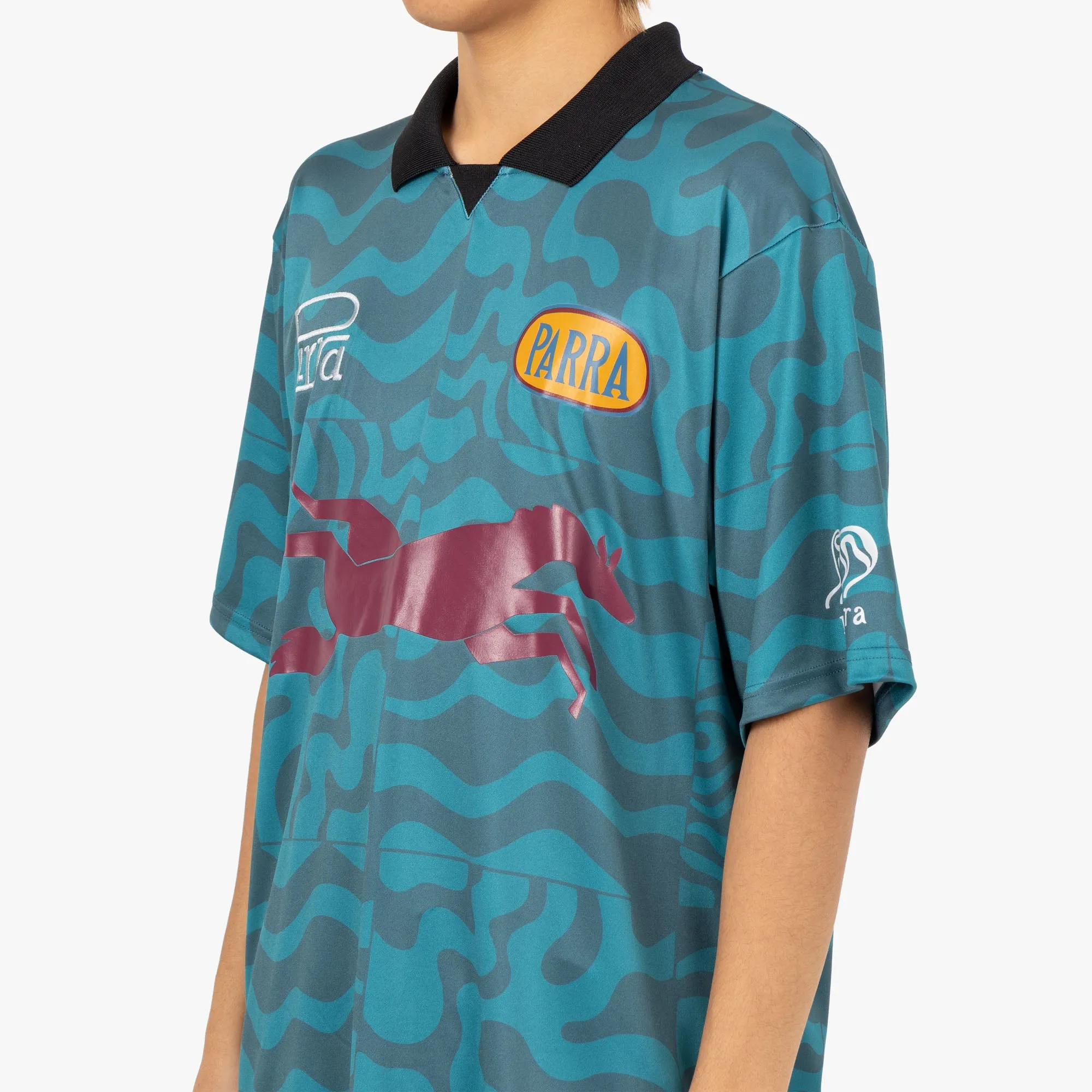 by Parra Flage Polo Shirt / Deep Sea Green sold by Livestock product image thumbnail 4