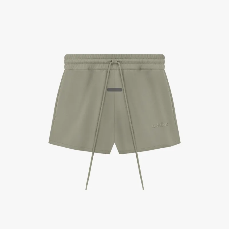 adidas x Fear of God Athletics Suede Fleece Shorts / Clay sold by Livestock