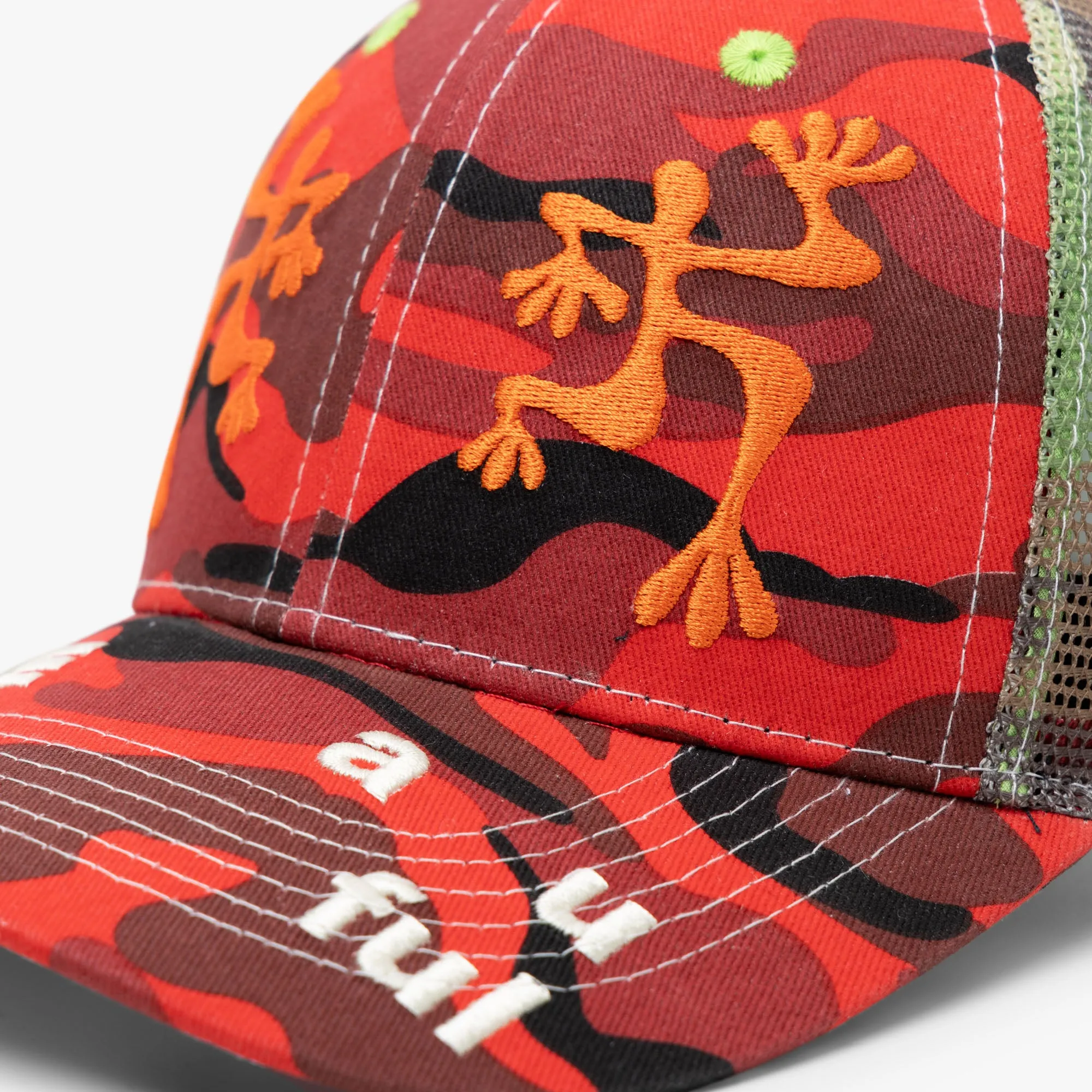 b.Eautiful Biyu Trucker Hat / Red Camo sold by Livestock product image thumbnail 4