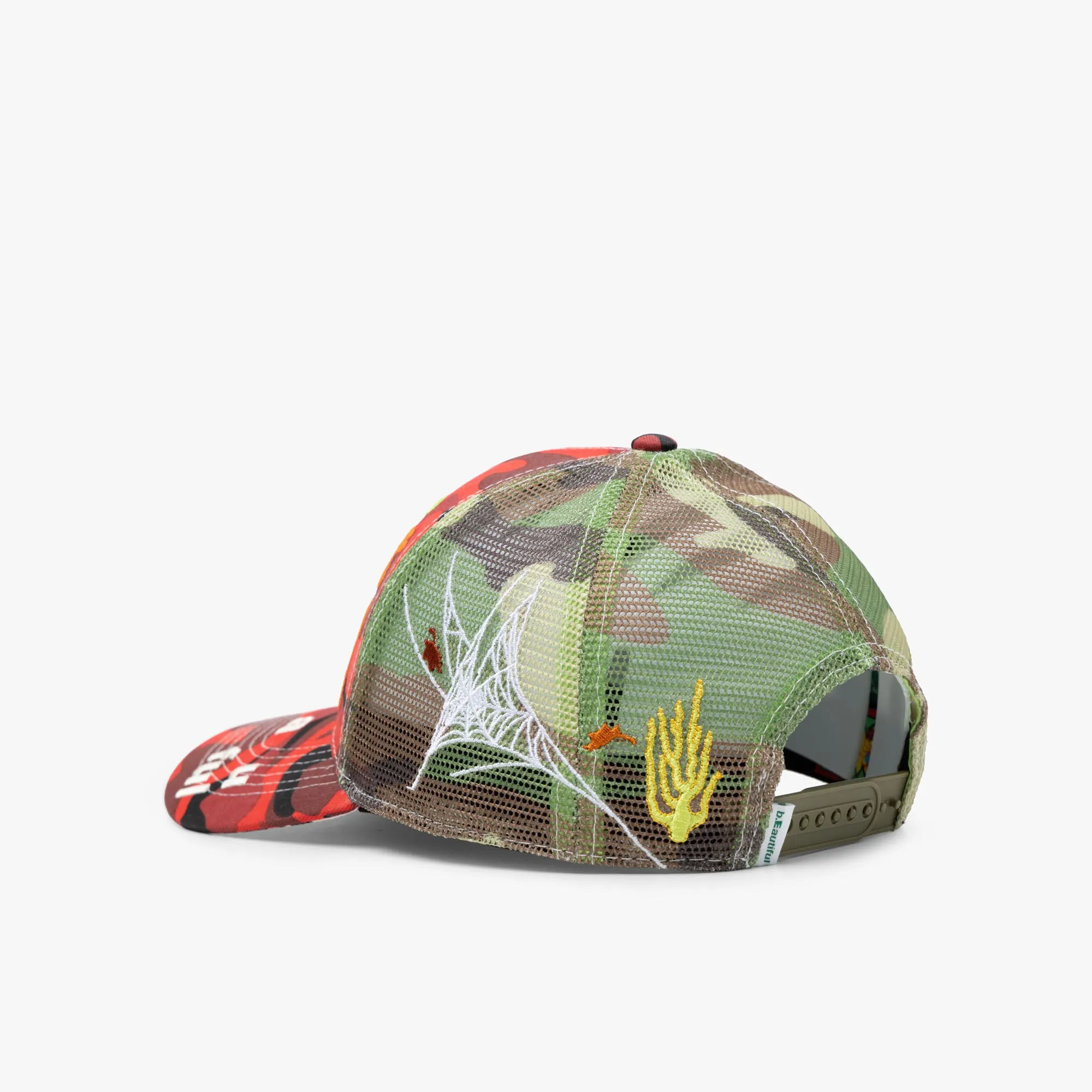 b.Eautiful Biyu Trucker Hat / Red Camo sold by Livestock product image thumbnail 3
