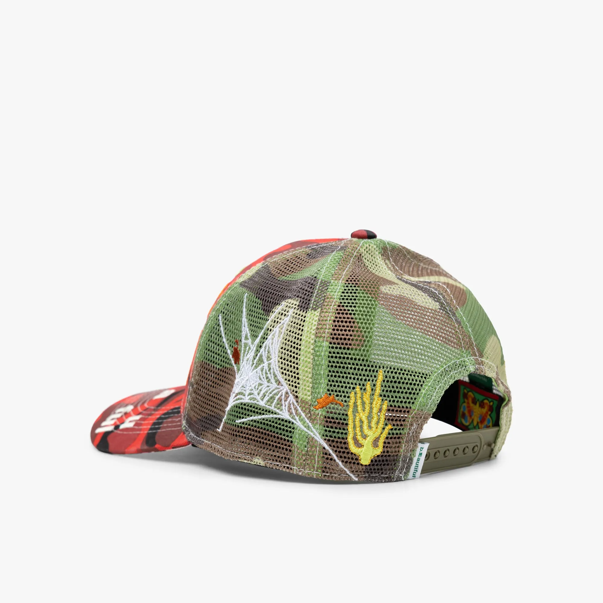 b.Eautiful Biyu Trucker Hat / Red Camo sold by Livestock product image thumbnail 2