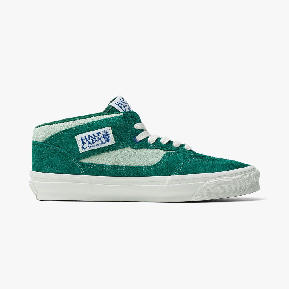 Vans OG HALF CAB LX / HAIRY SUEDE GREEN sold by Livestock