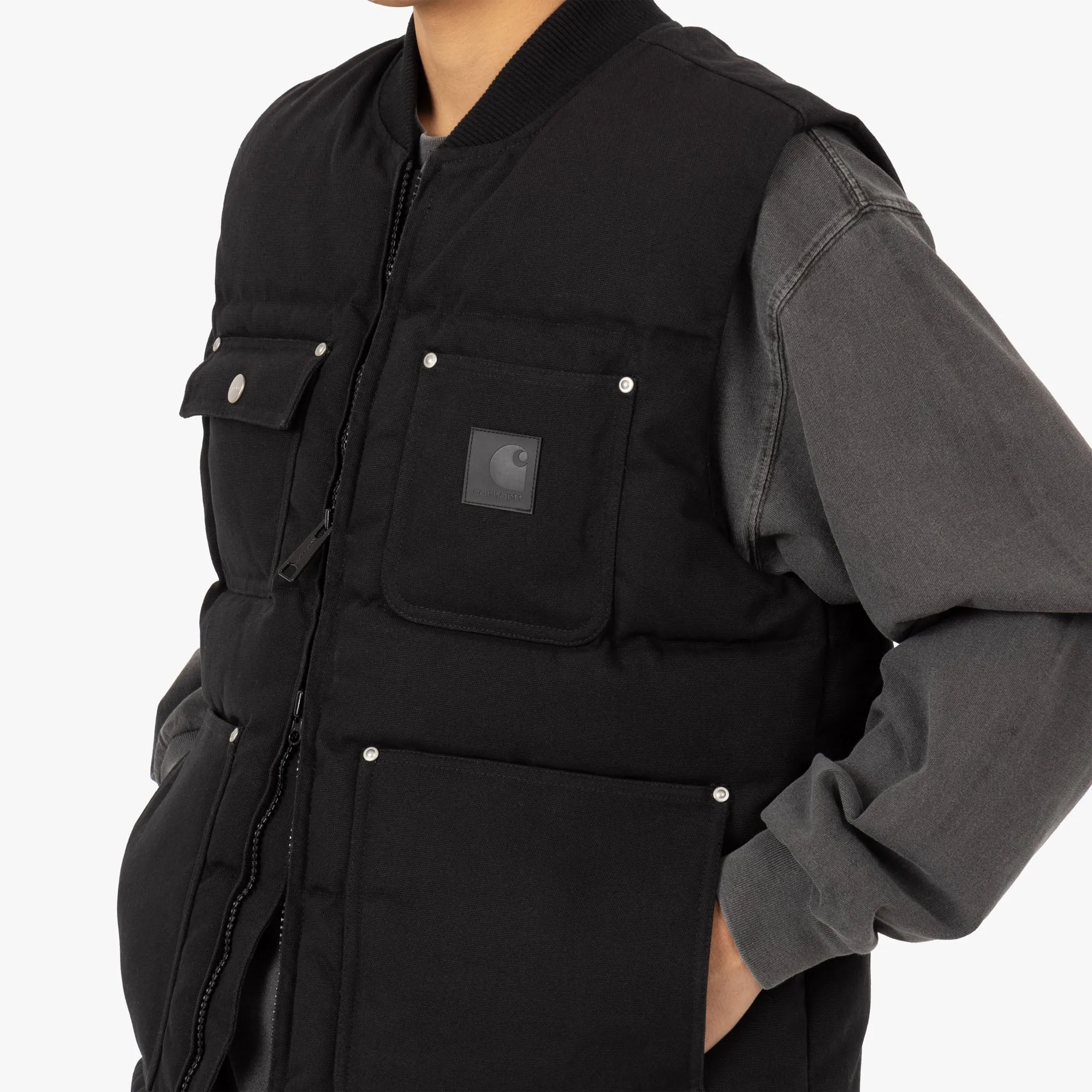 Carhartt WIP Rayley Vest / Black sold by Livestock product image thumbnail 4