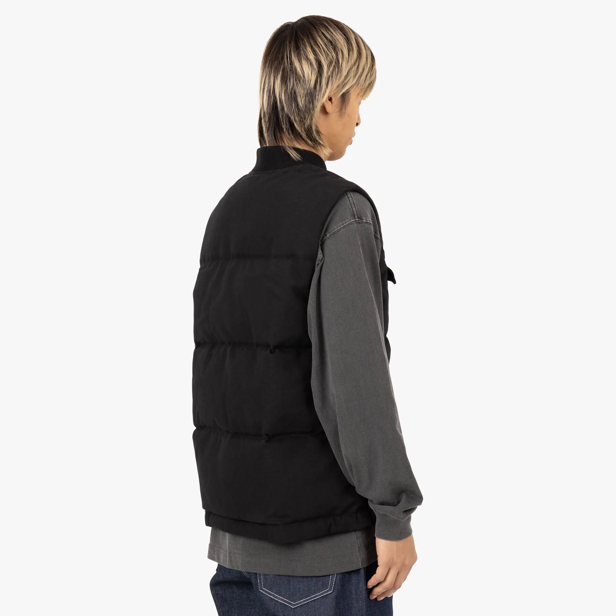 Carhartt WIP Rayley Vest / Black sold by Livestock product image thumbnail 3