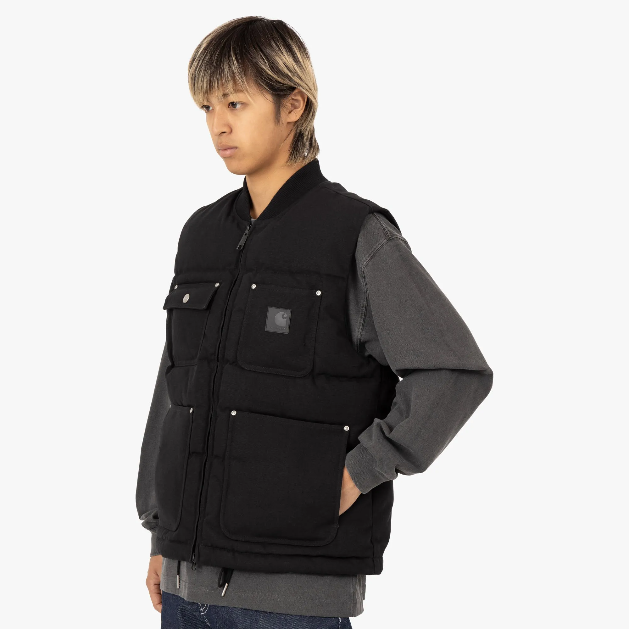 Carhartt WIP Rayley Vest / Black sold by Livestock product image thumbnail 2