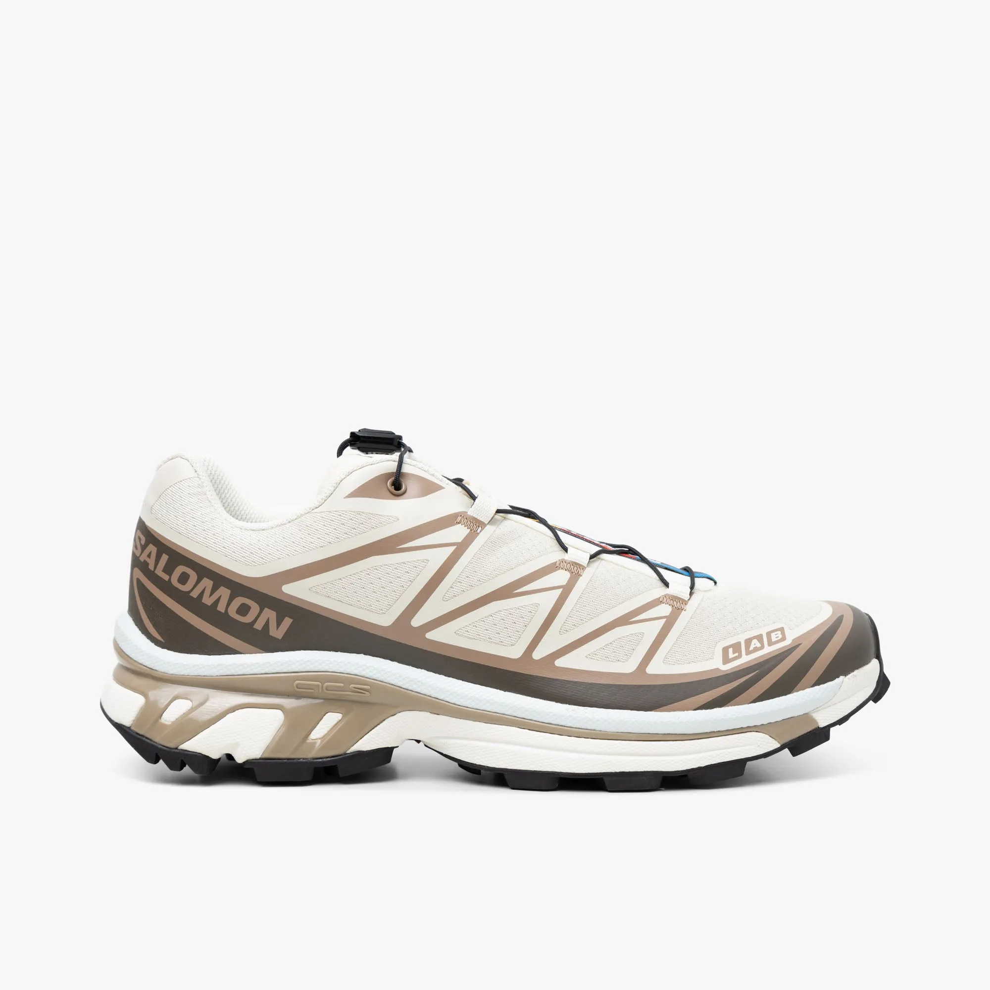Salomon XT-6 Almond Milk / Portabella / Ice Flow sold by Livestock