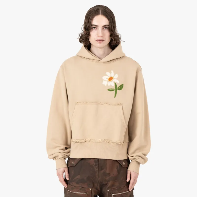 Adidem Asterisks Flower Pullover Hoodie / Brown made by Livestock