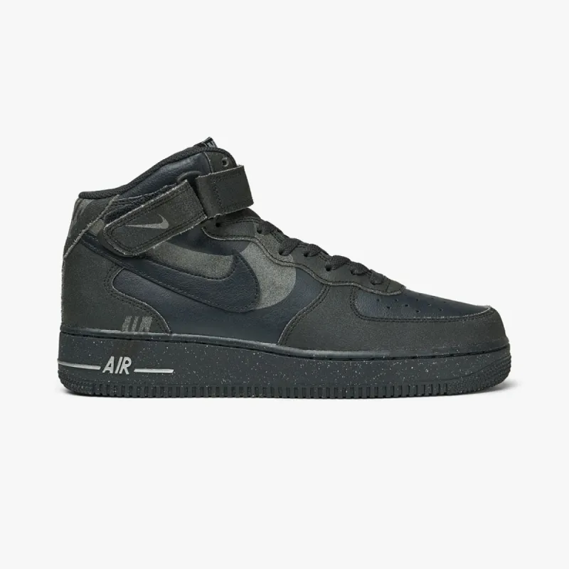 Nike Air Force 1 Mid ’07 LX Off Noir / Black - Lt Smoke Grey sold by Livestock