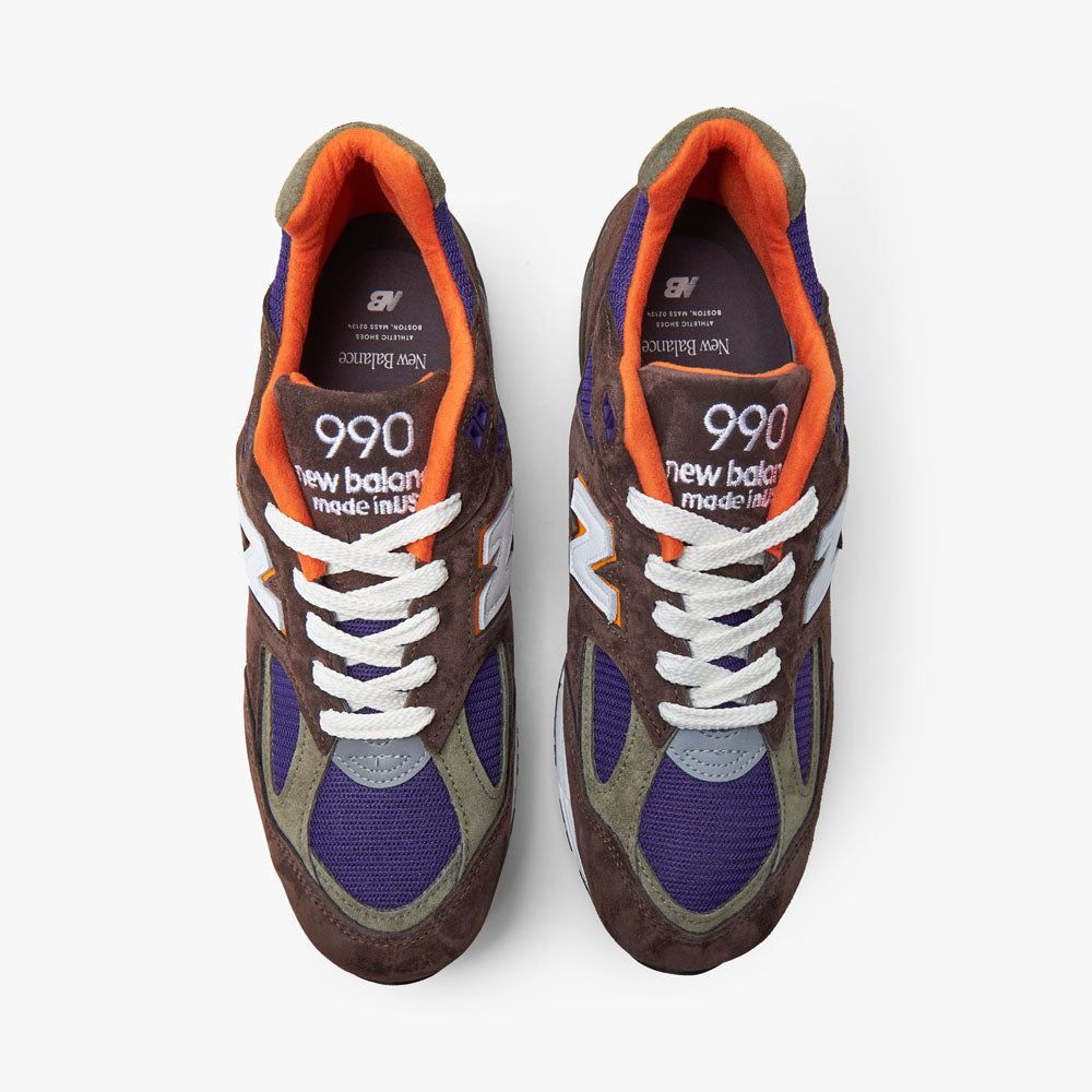 New Balance Made in USA 990v2 Brown / Grey sold by Livestock product image thumbnail 5