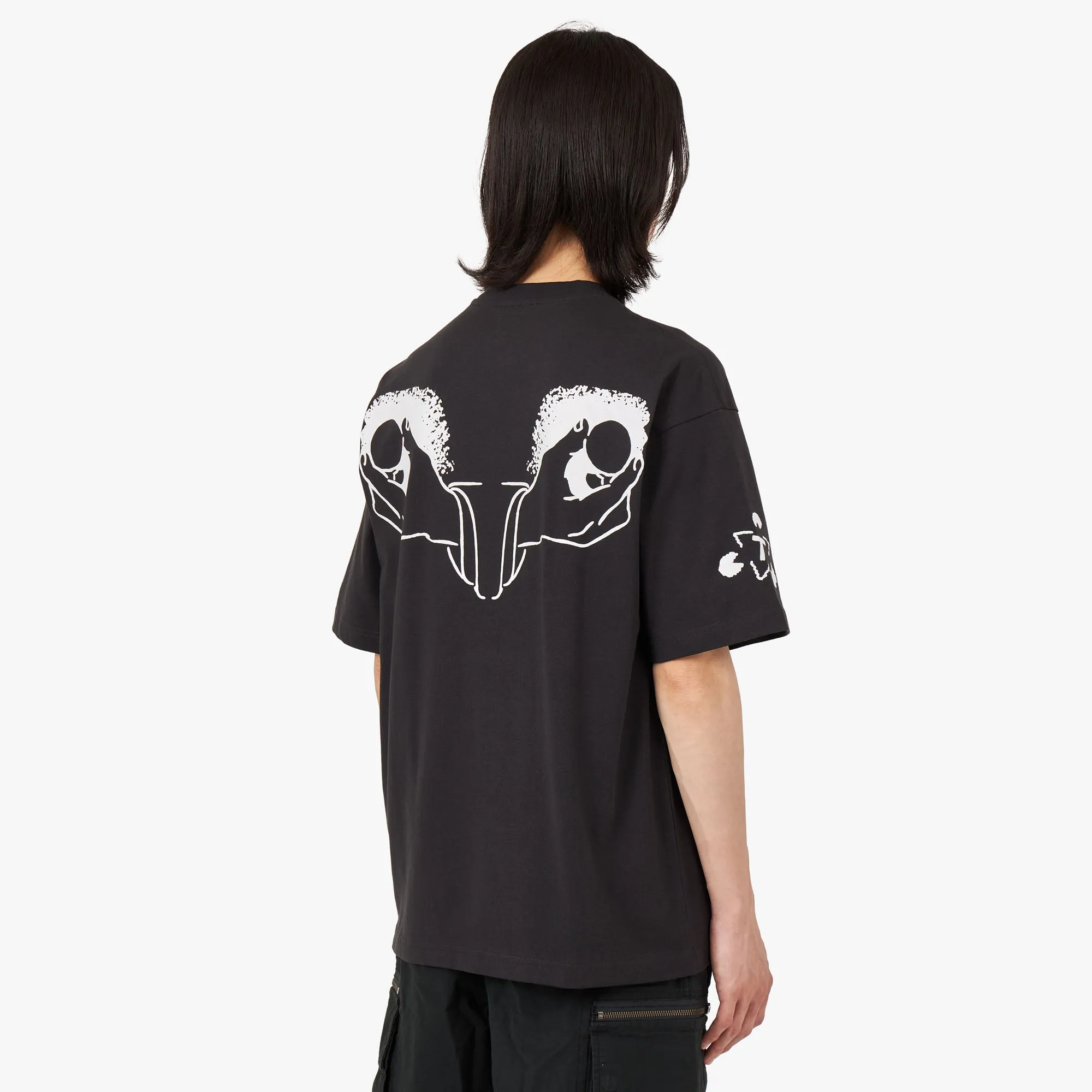 The Trilogy Tapes Awkward Graph T-shirt / Black sold by Livestock product image thumbnail 3
