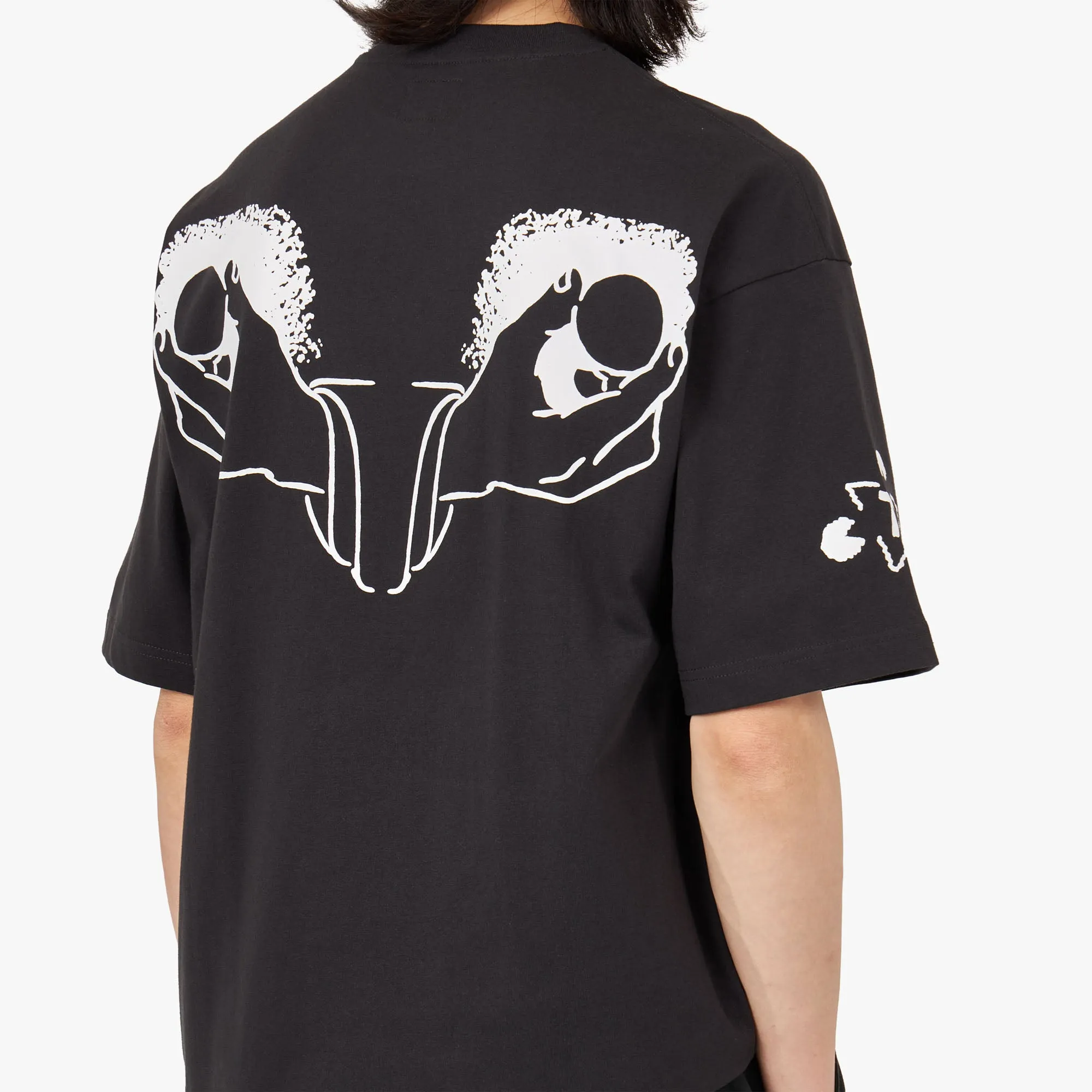 The Trilogy Tapes Awkward Graph T-shirt / Black sold by Livestock product image thumbnail 5