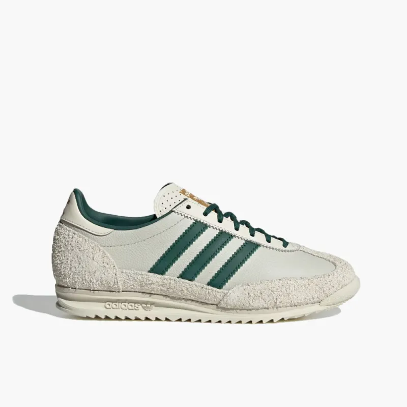 adidas Originals Women's SL 72 OG Off White / Collegiate Green - Orbit Grey sold by Livestock