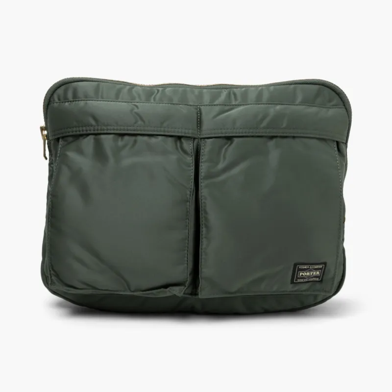 Porter Tanker Document Case / Sage Green sold by Livestock