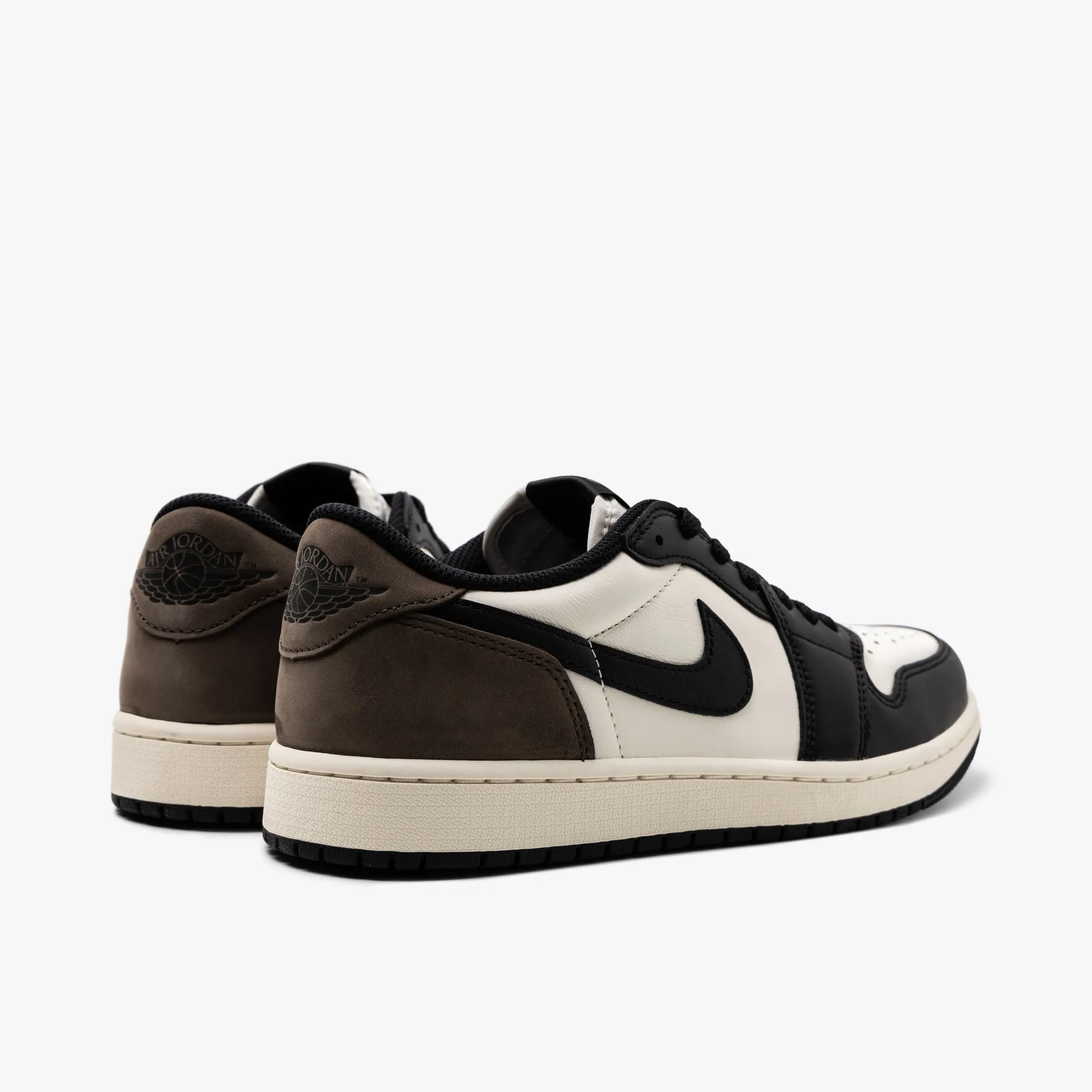 Jordan 1 Low OG White / Black - Dark Mocha sold by Livestock product image thumbnail 4