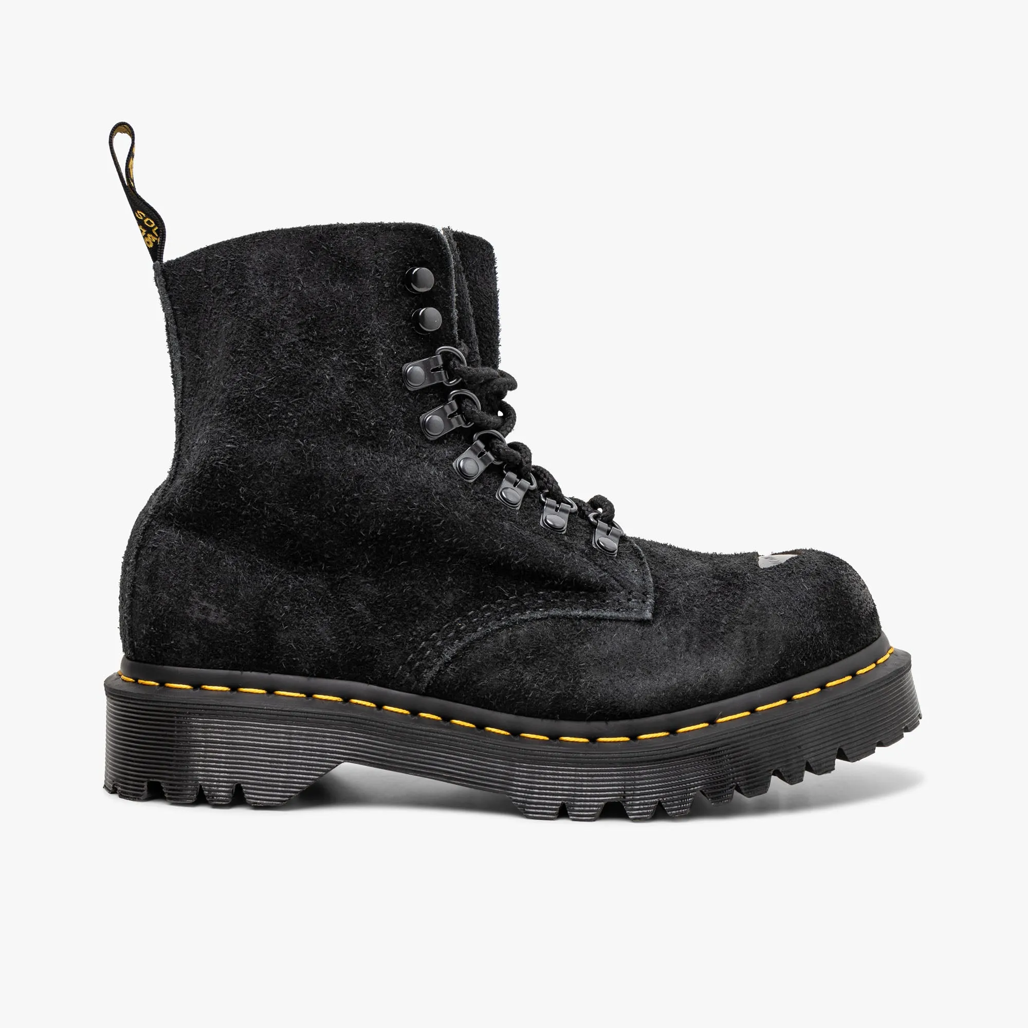 Dr. Martens 1460 Hairy Suede / Black sold by Livestock