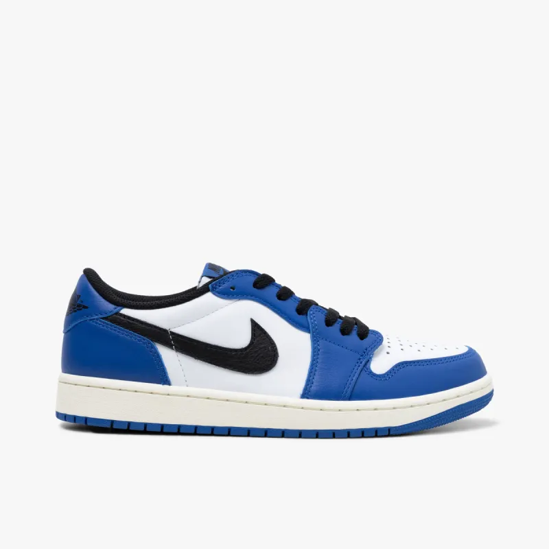 Jordan 1 Low OG White / Black - Game Royal sold by Livestock
