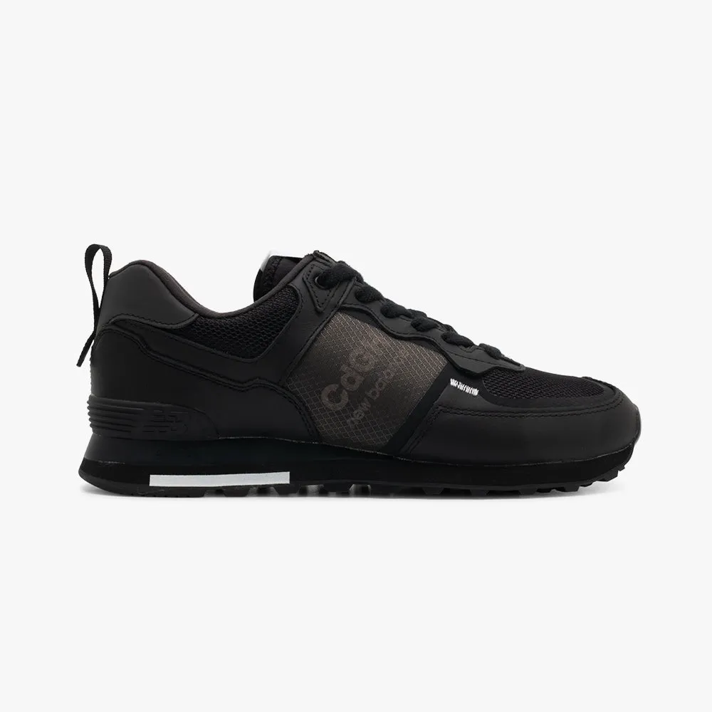 COMME des GARÇONS HOMME x New Balance ML574IHM / Black sold by Livestock