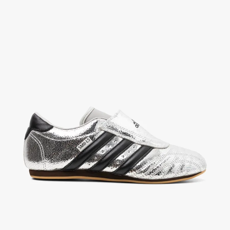 adidas Originals Women's Taekwondo Silver Metallic / Core Black - Gum sold by Livestock