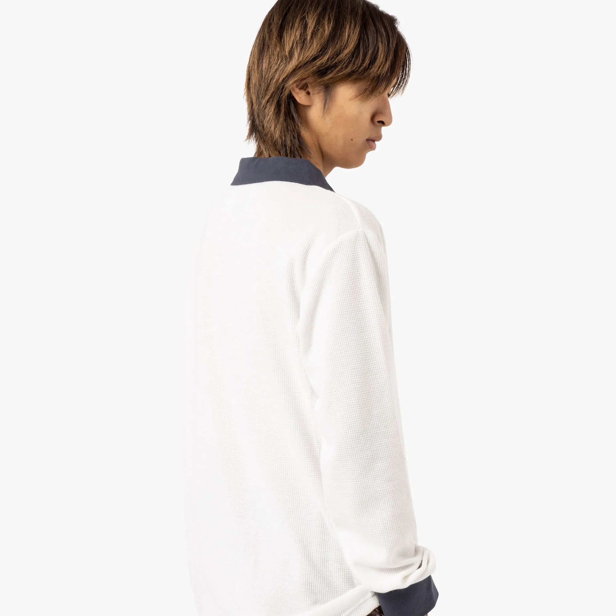 Brother Brother Keepers Thermal Polo White / Grey sold by Livestock product image thumbnail 5