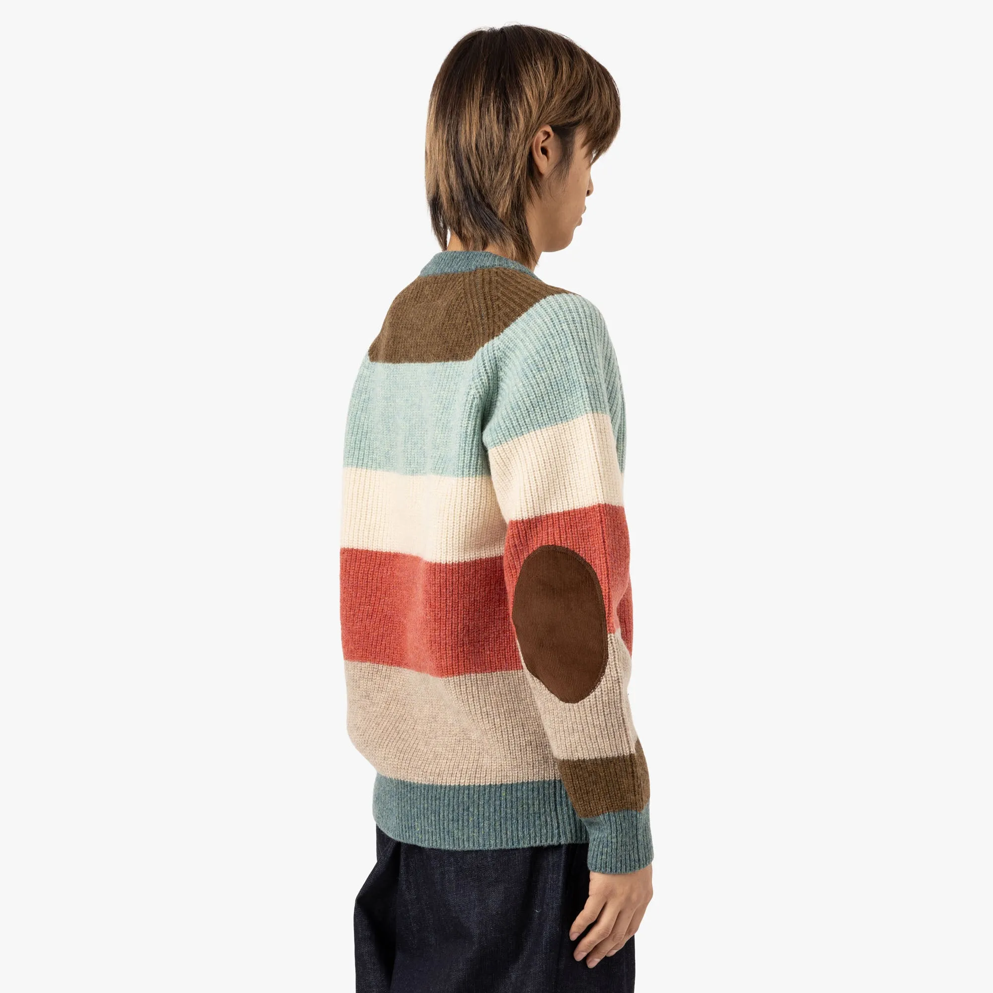 BEAMS PLUS Crew / Multi-Stripe 5G sold by Livestock product image thumbnail 3