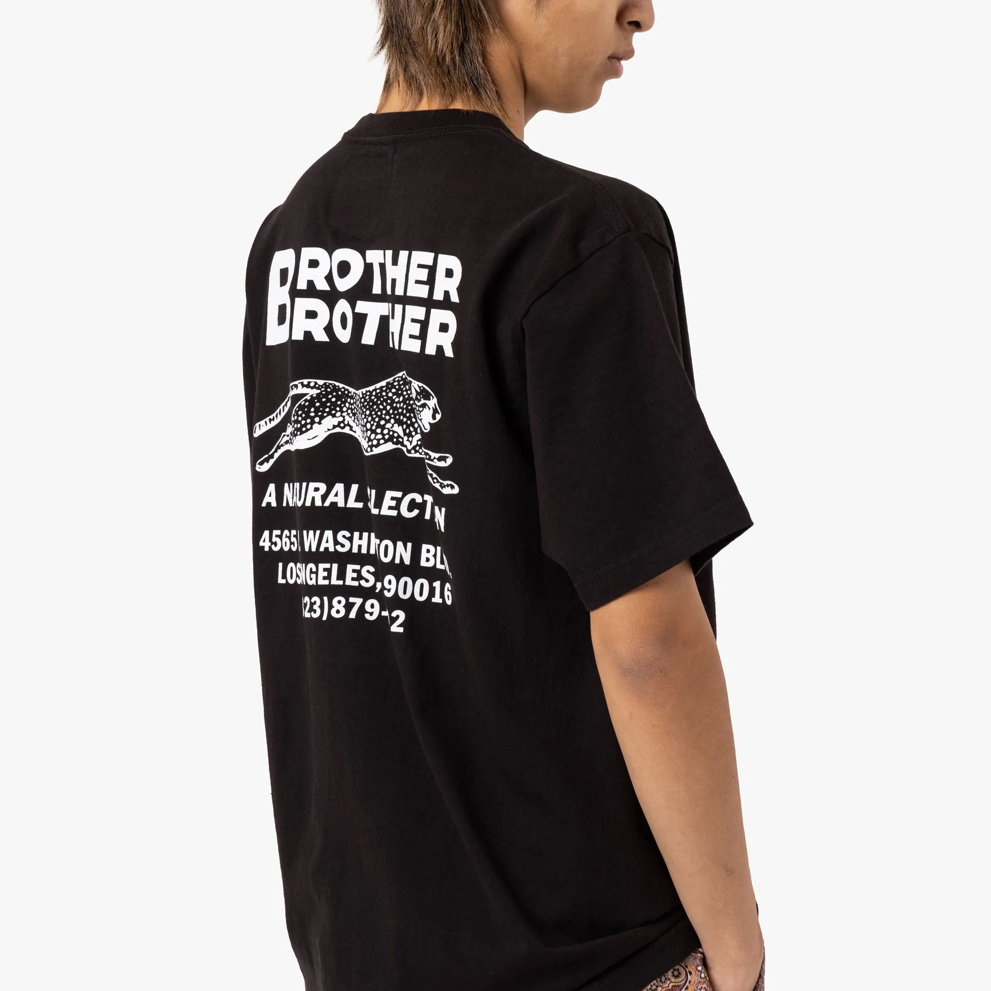Brother Brother Shop Tee Black / White sold by Livestock product image thumbnail 5